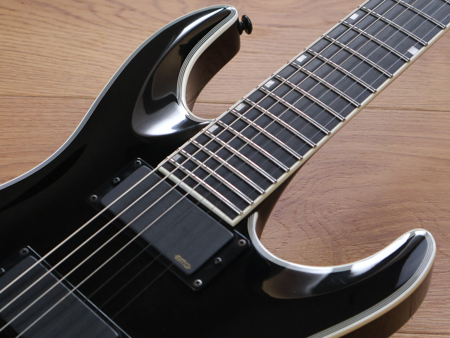 2023 ESP LTD MH-1007 Evertune 7-String w/EMG's (Black)
