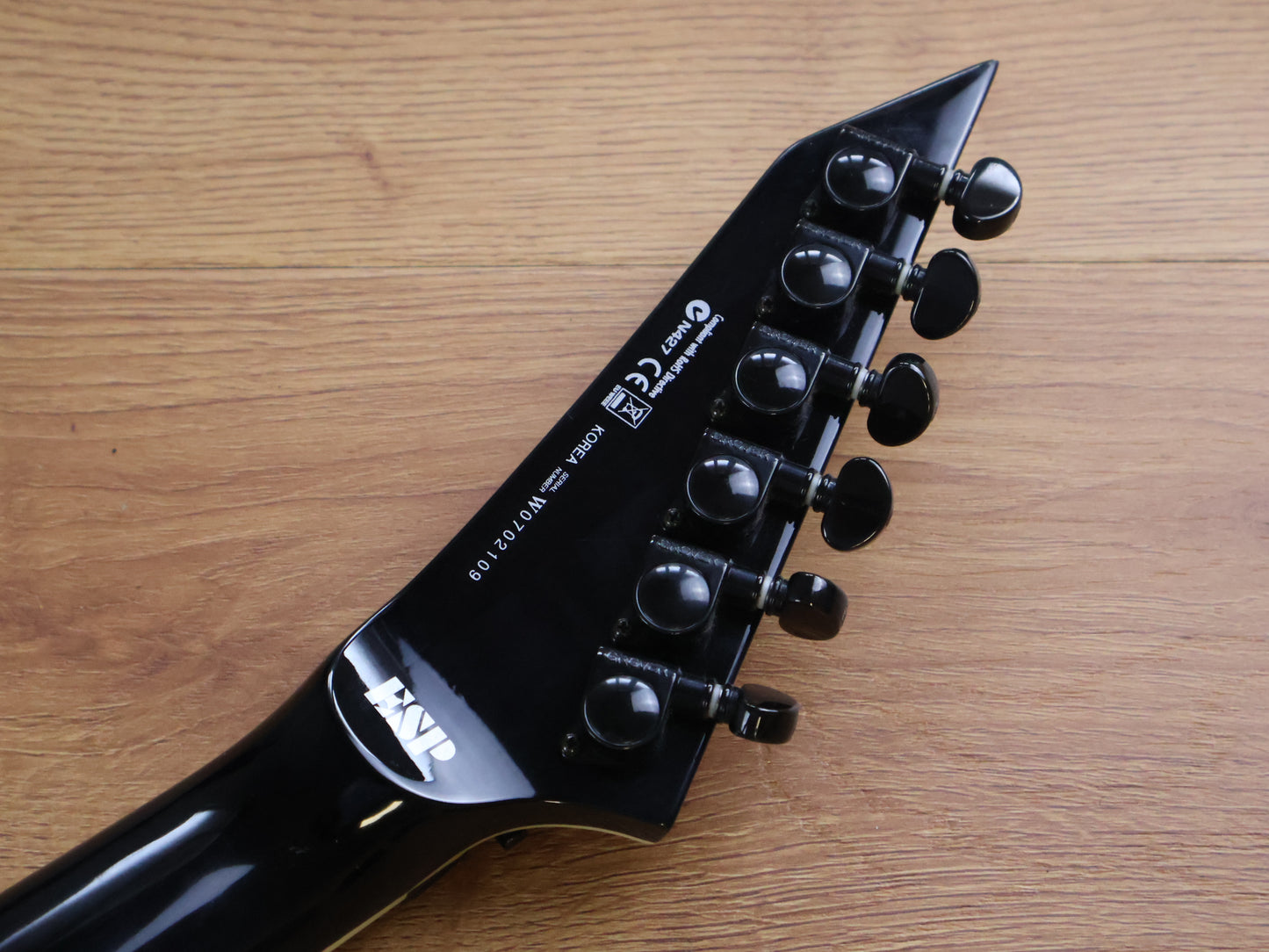 2007 ESP LTD MH-1000FR Deluxe w/EMG's (See Thru Black)