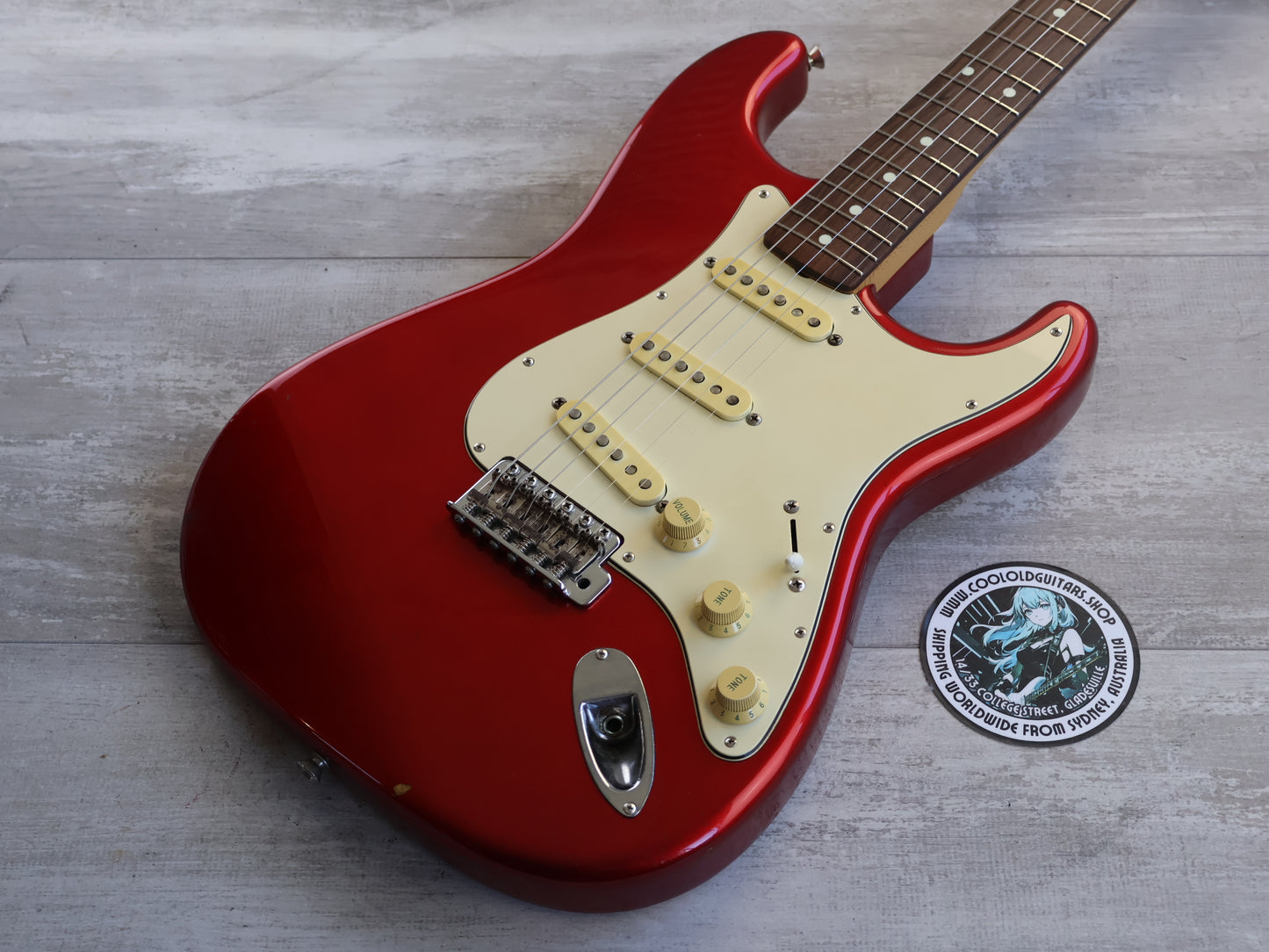 1994 Fender Japan ST-STD Stratocaster Standard (Candy Apple Red)
