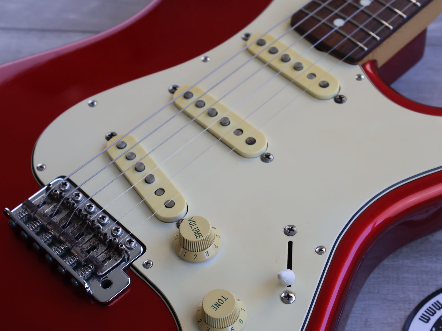 1994 Fender Japan ST-STD Stratocaster Standard (Candy Apple Red)