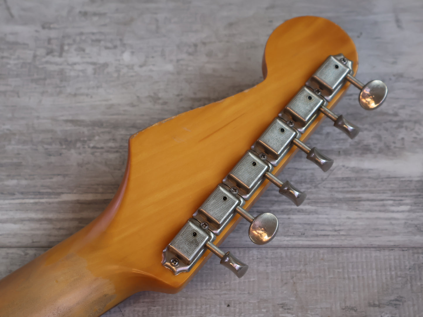 1989 Fender Japan '62 Reissue Stratocaster (Nitro Daphne Blue Refinish)