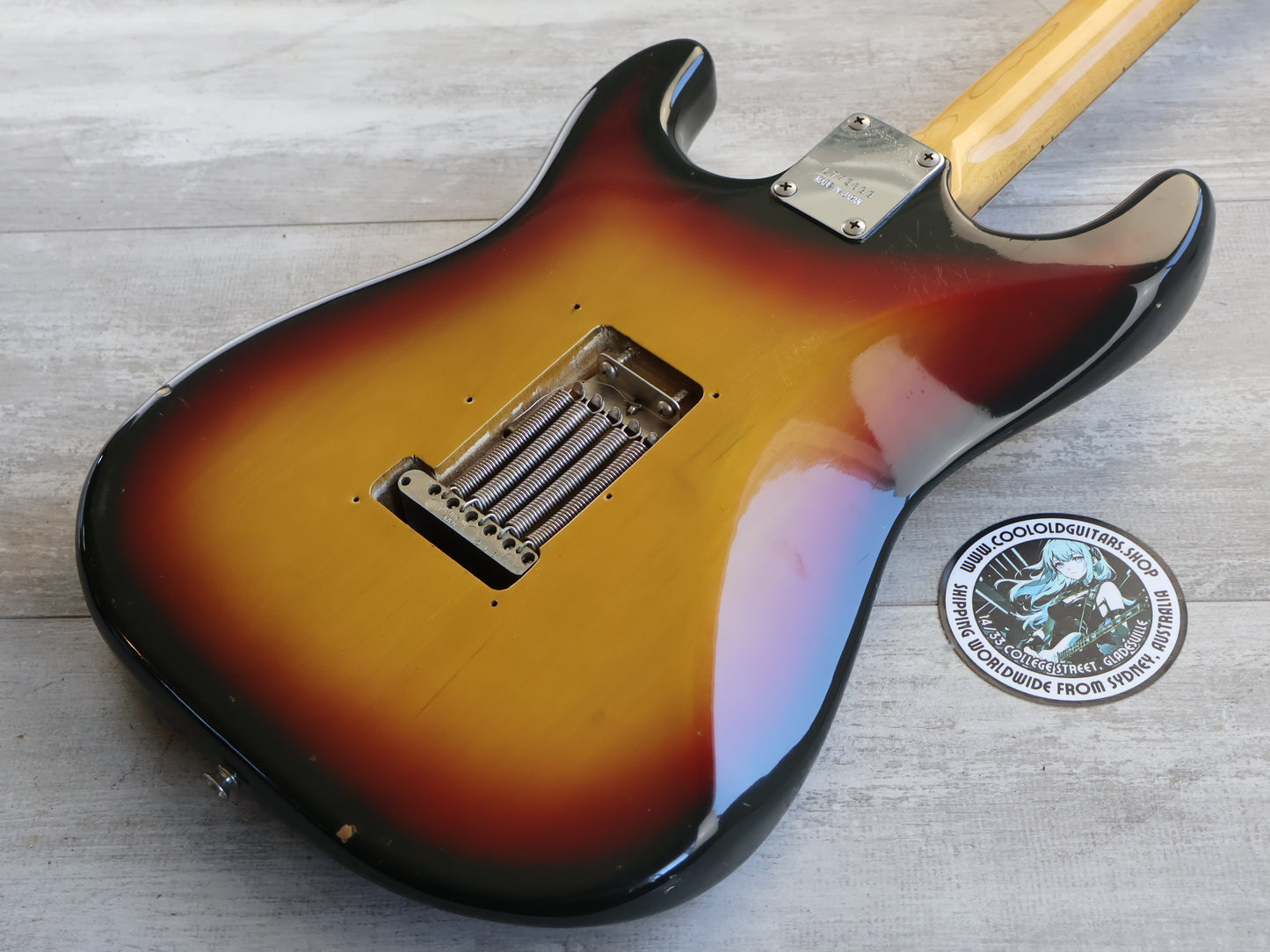 1977 Greco Japan SE-600 Sparkle Sounds Stratocaster (Sunburst)