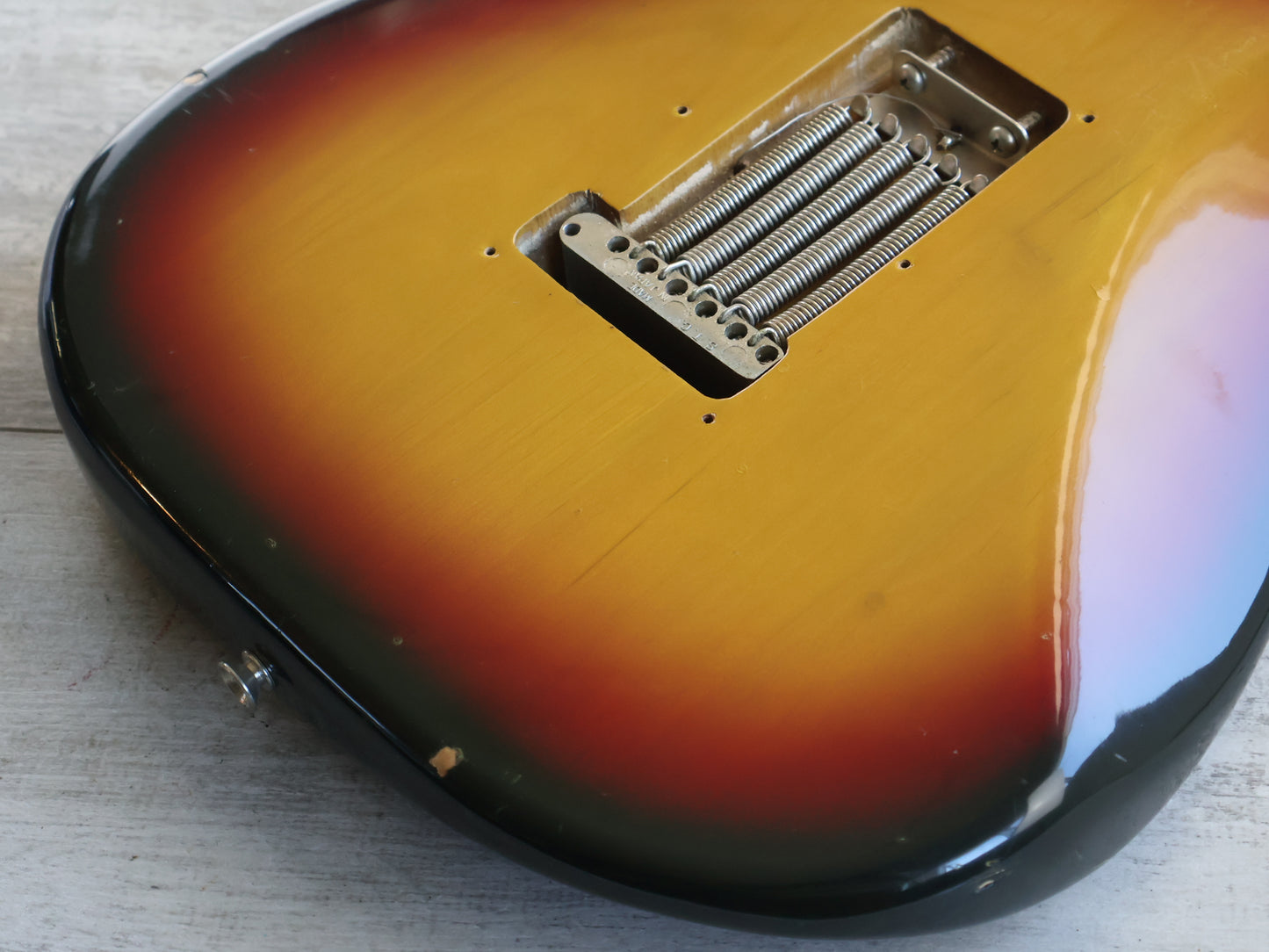 1977 Greco Japan SE-600 Sparkle Sounds Stratocaster (Sunburst)