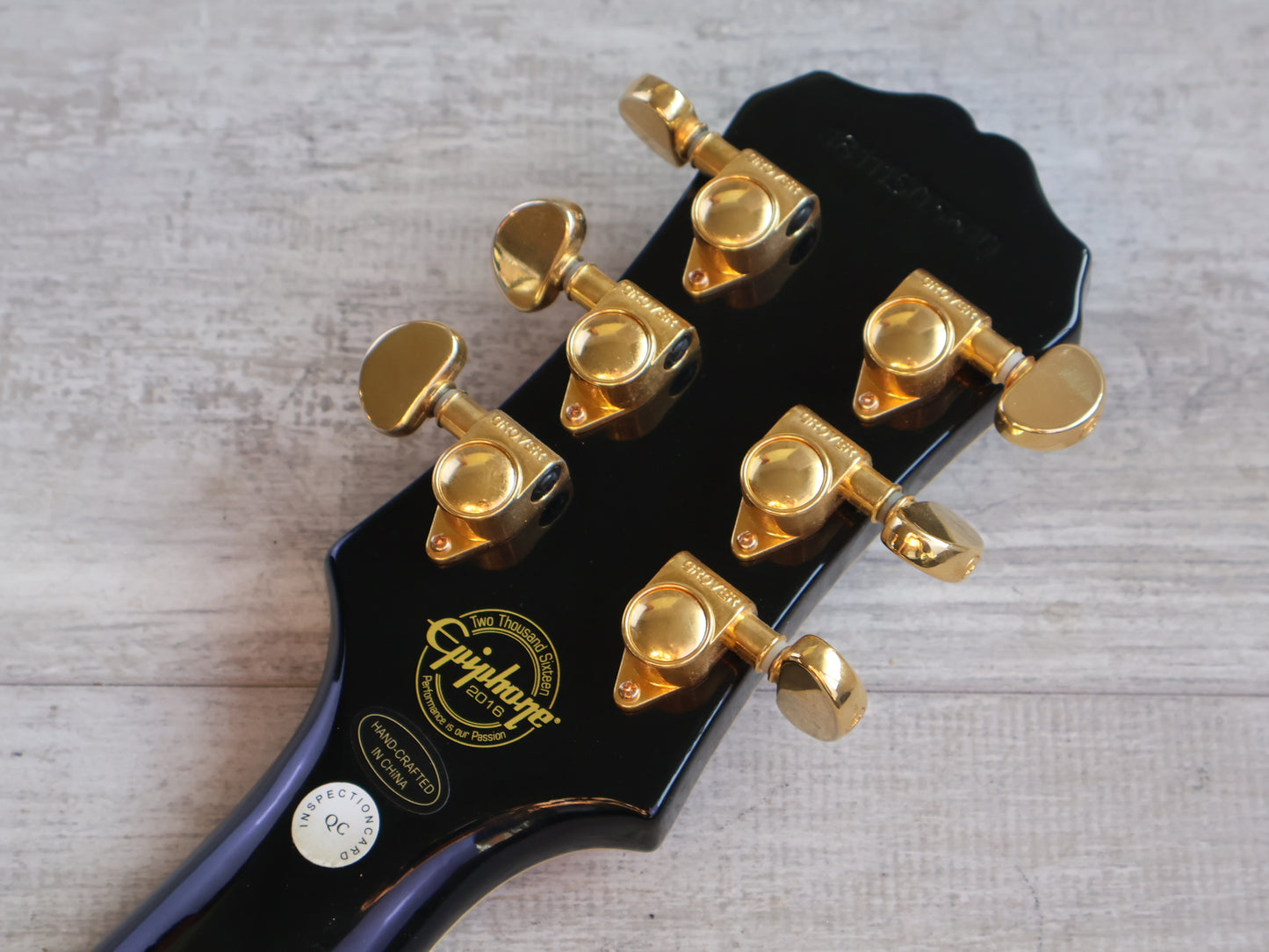 2018 Epiphone Les Paul Custom Pro w/Dimarzio X2N (Ebony)