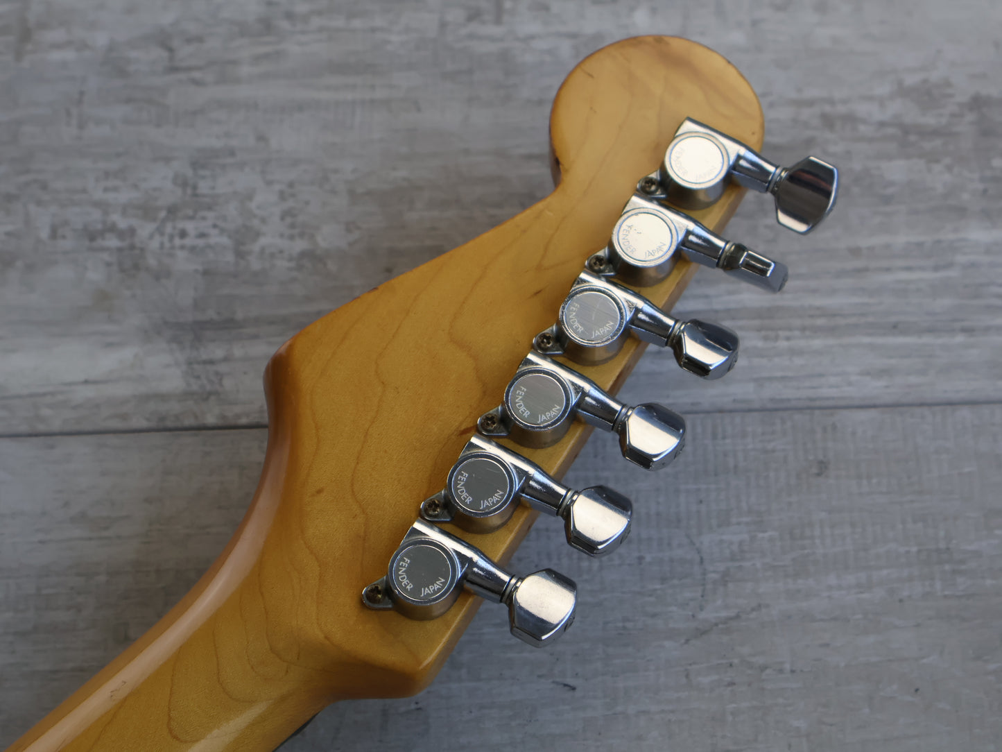 1986 Fender Japan ST314-55 Boxer Series Medium Scale Stratocaster (Vintage White)