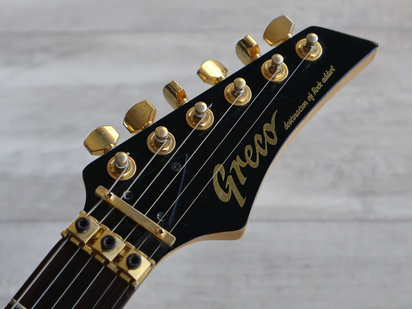 1997 Greco Japan WP-650 "Wild Pecker" Superstrat (Natural Ash)