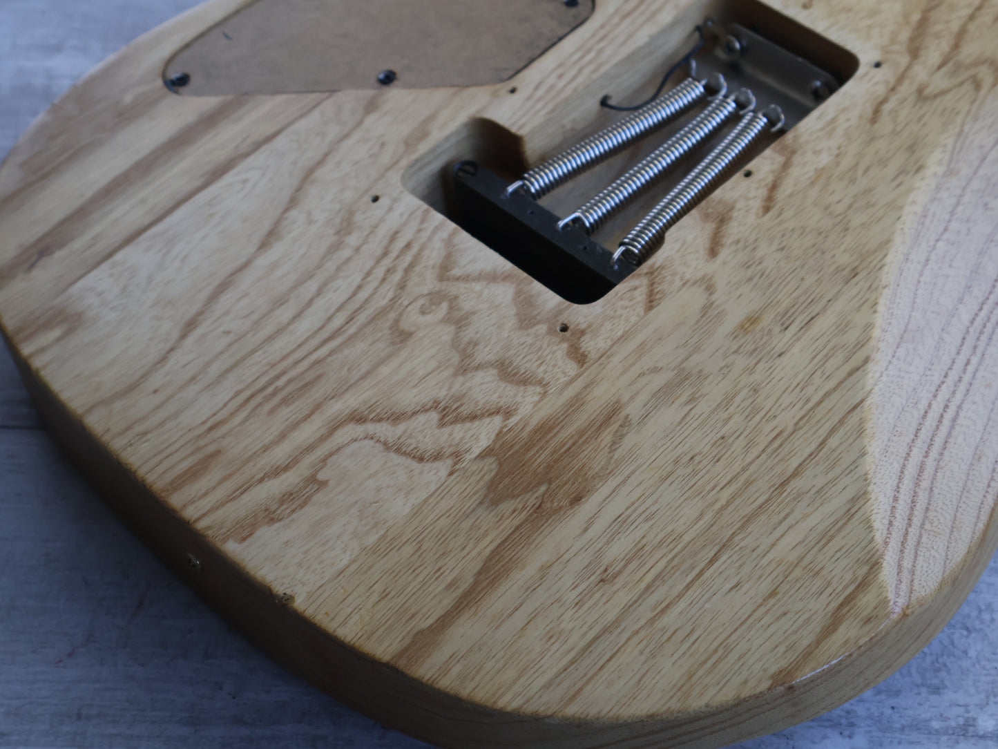 1997 Greco Japan WP-650 "Wild Pecker" Superstrat (Natural Ash)