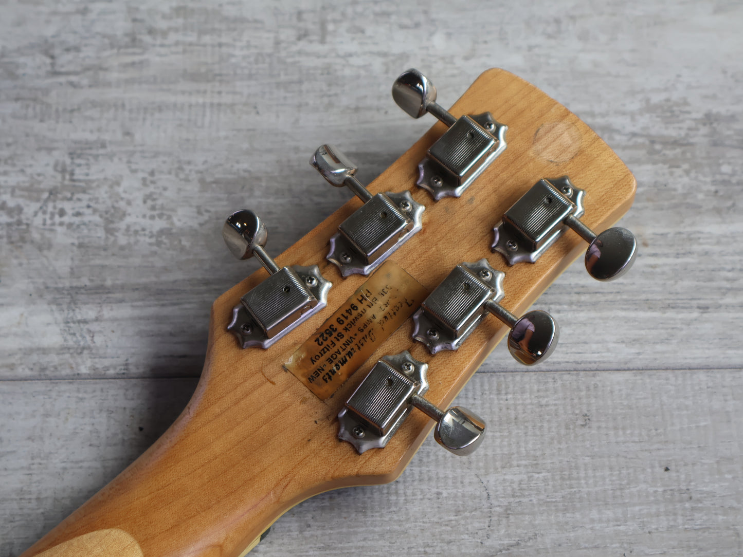 1996 Jackson Japan SC-1 Surfcaster Semi Hollowbody (Black)