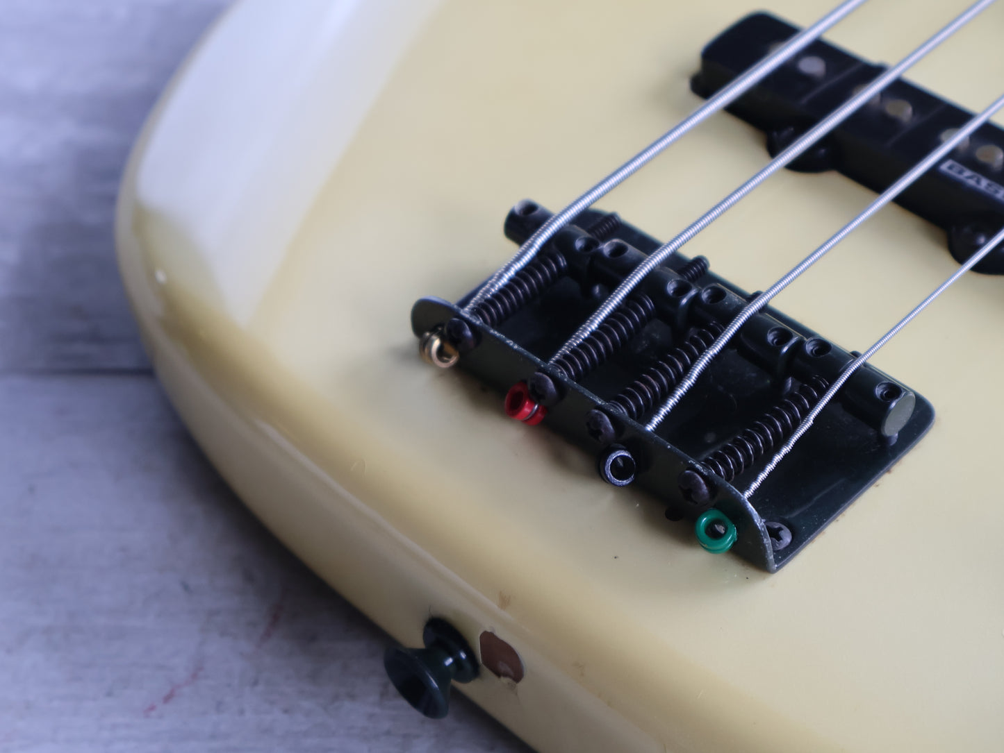 2007 Fender Duff McKagan Signature Model Precision Bass (Pearl White)