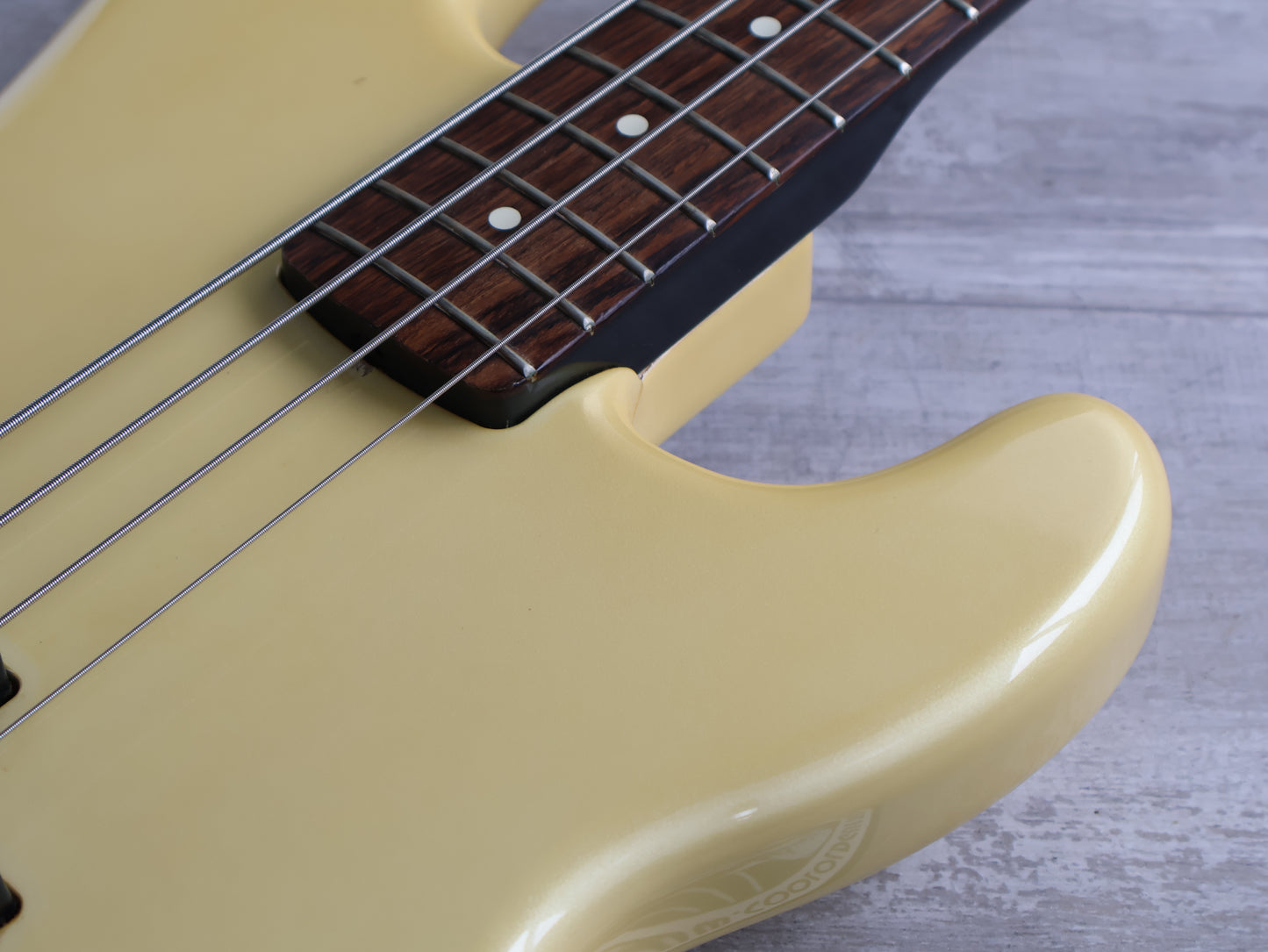 2007 Fender Duff McKagan Signature Model Precision Bass (Pearl White)