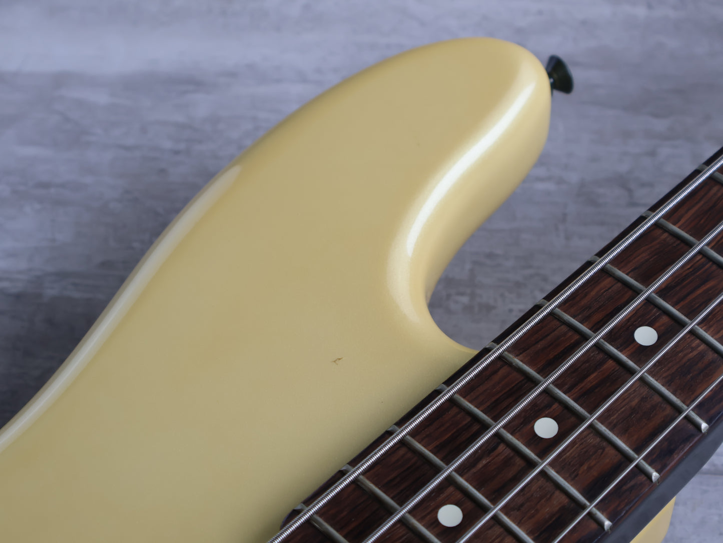 2007 Fender Duff McKagan Signature Model Precision Bass (Pearl White)