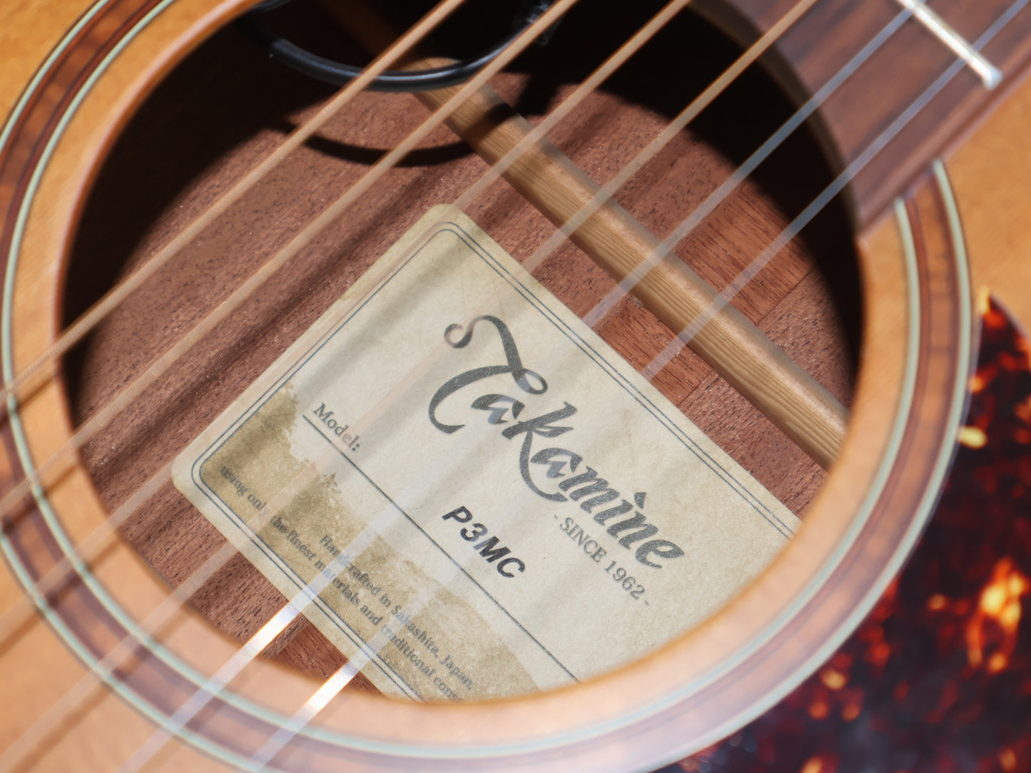 Takamine P3MC Pro-Series Acoustic Electric Guitar