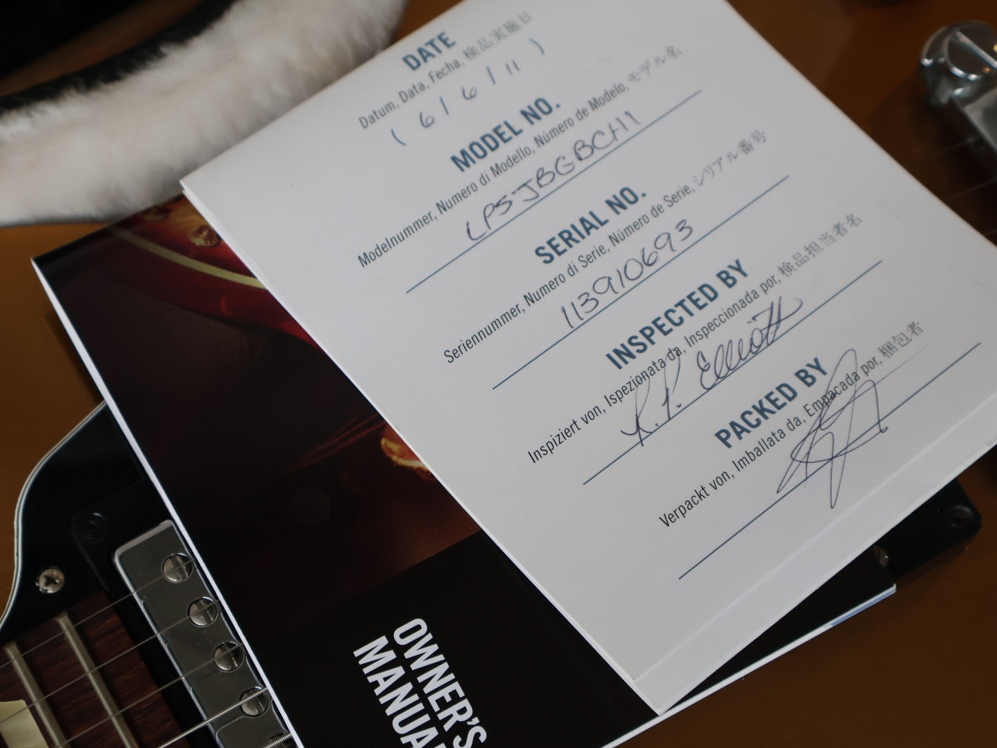 2011 Gibson USA Joe Bonamassa Les Paul Studio Limited Edition (Goldtop)