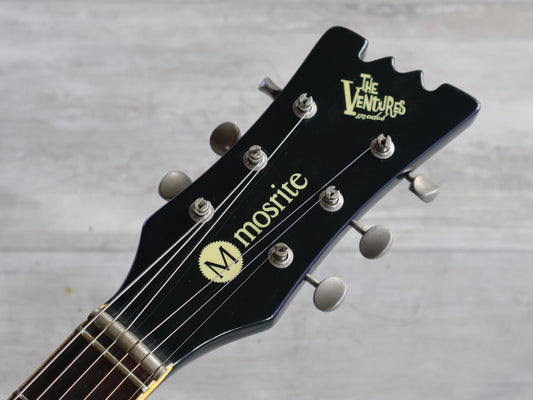 1980's Mosrite Japan VMG-1500B Ventures Model (Black)