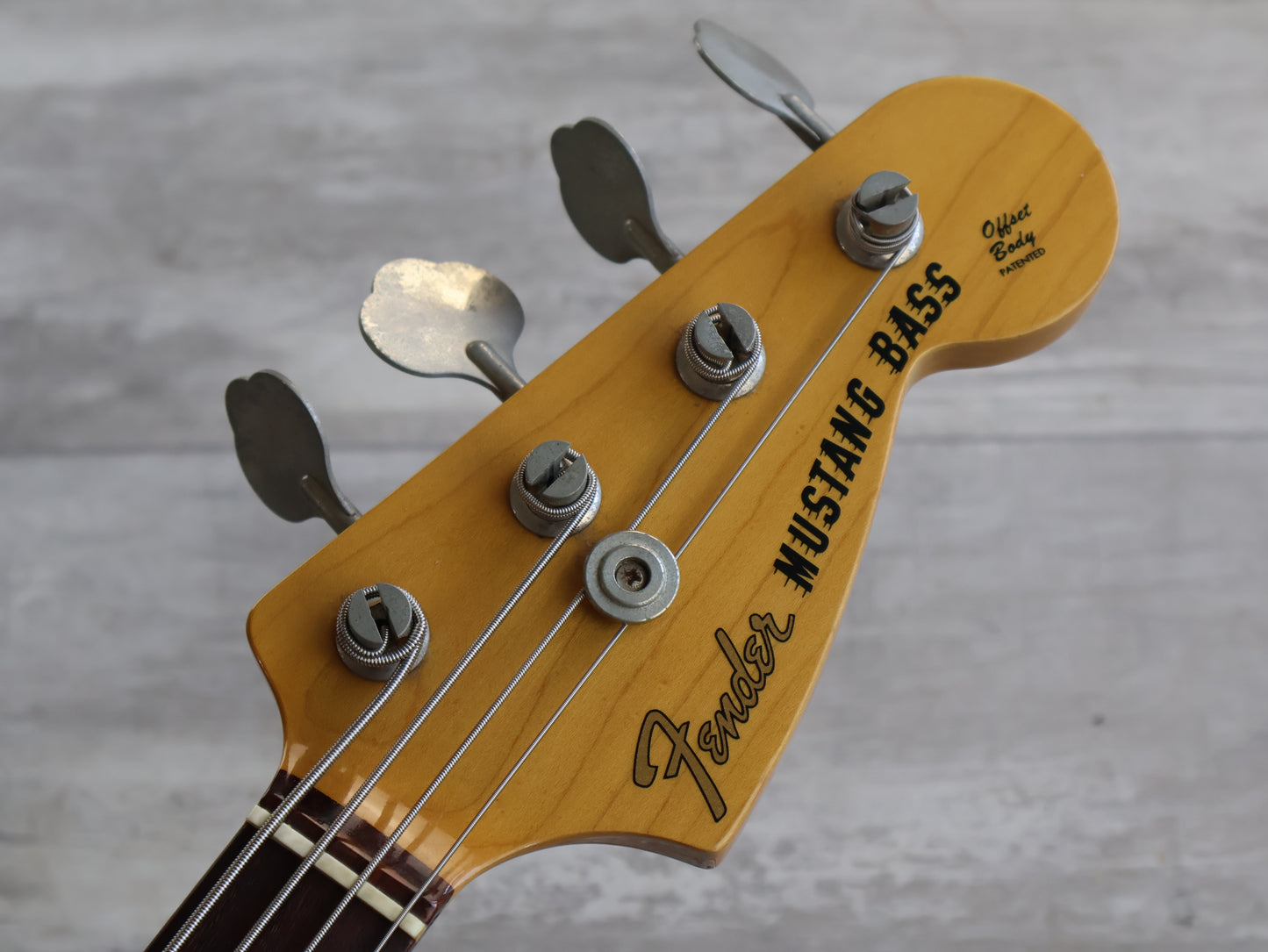 1999 Fender Japan MB98-70SD Mustang Bass (Fiesta Red)