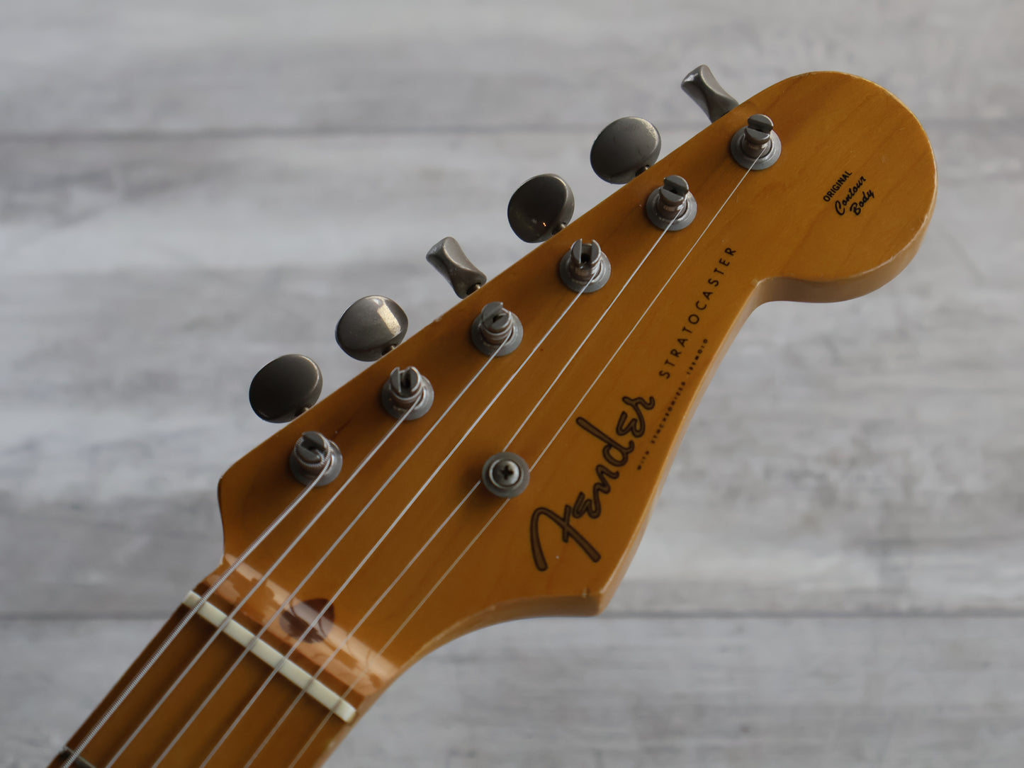 1993 Fender Japan ST57-70 '57 Reissue Stratocaster w/USA Pickups (Brown Sunburst)