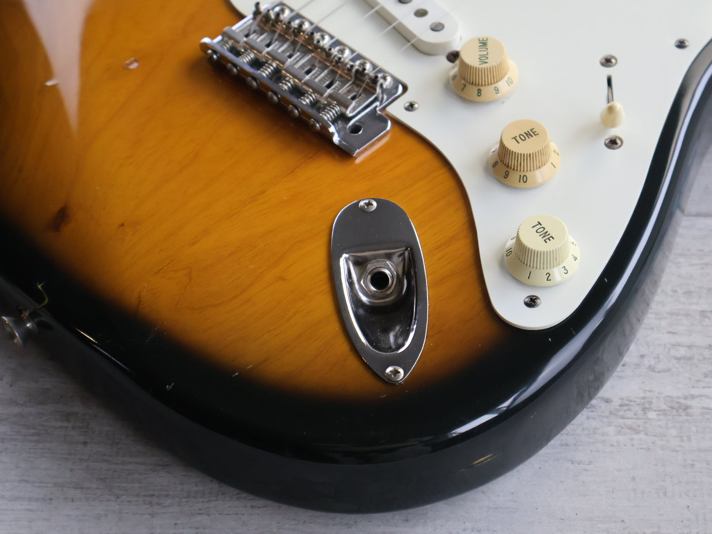 1993 Fender Japan ST57-70 '57 Reissue Stratocaster w/USA Pickups (Brown Sunburst)