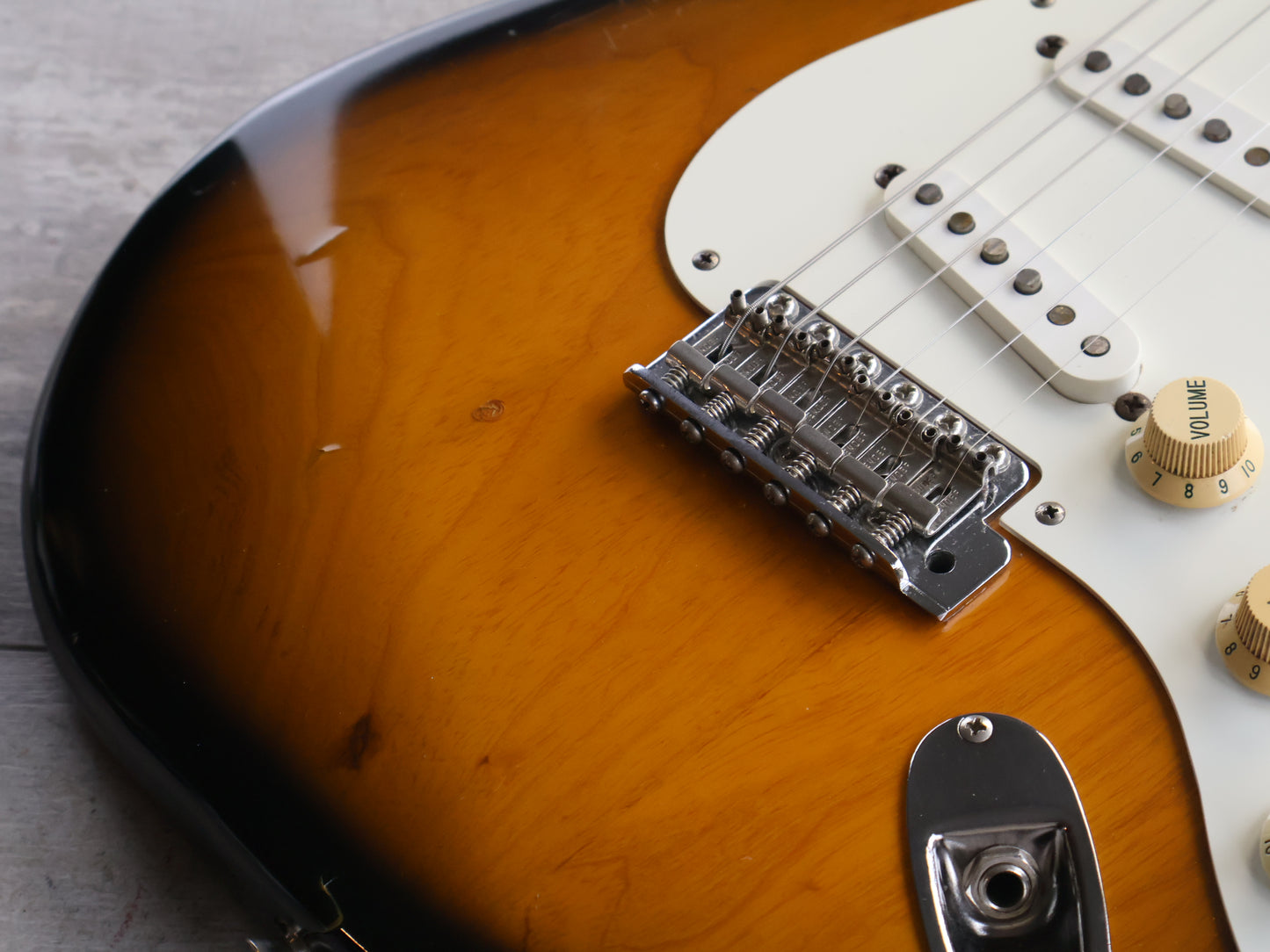 1993 Fender Japan ST57-70 '57 Reissue Stratocaster w/USA Pickups (Brown Sunburst)