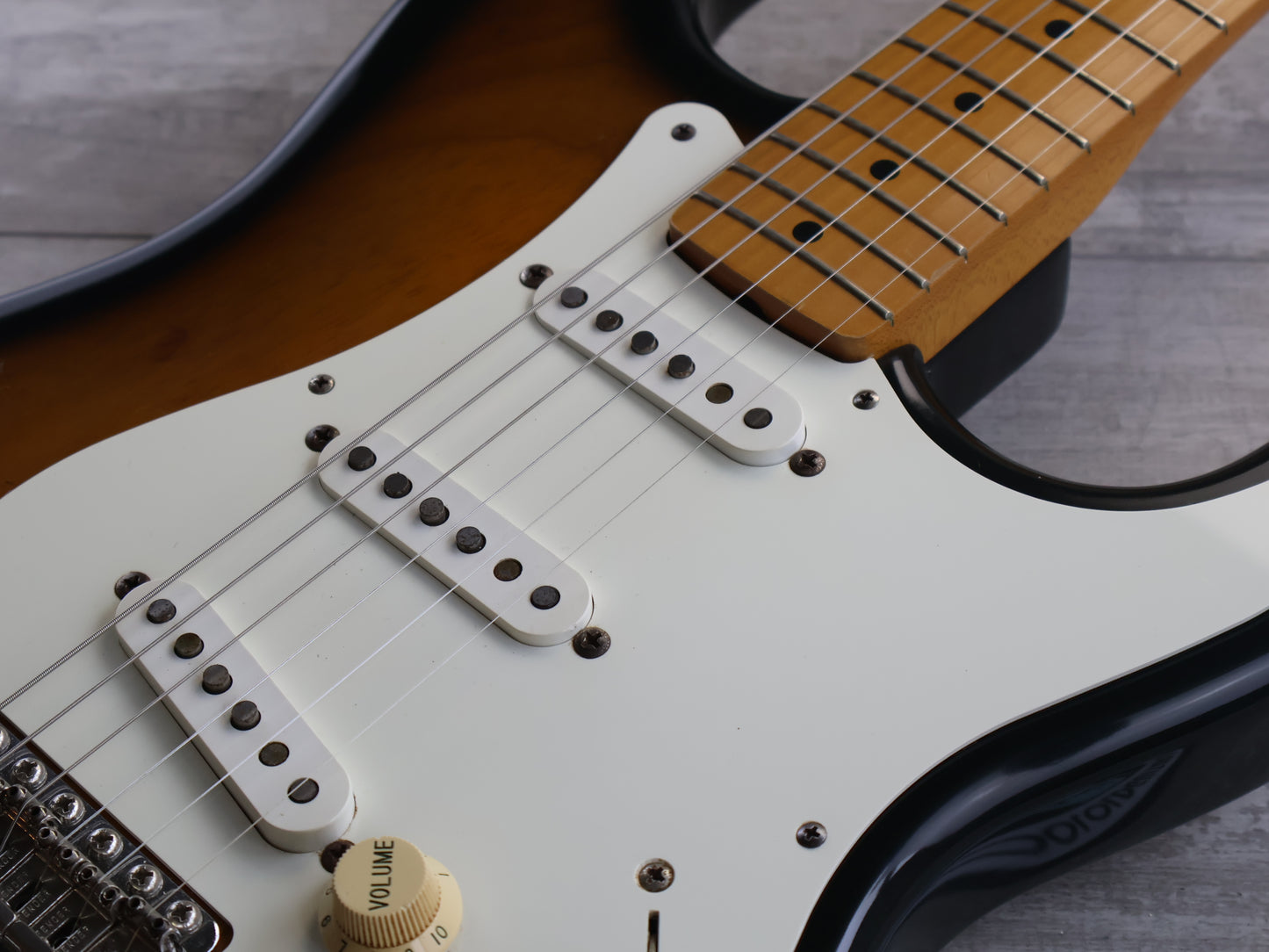 1993 Fender Japan ST57-70 '57 Reissue Stratocaster w/USA Pickups (Brown Sunburst)