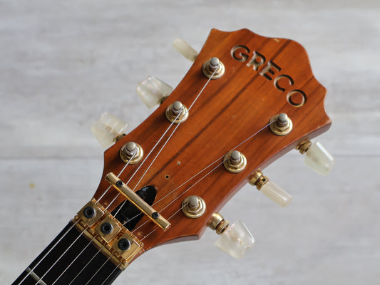 1979 Greco Japan GOIII-1800 Neckthrough Speedway w/Kahler (Natural)