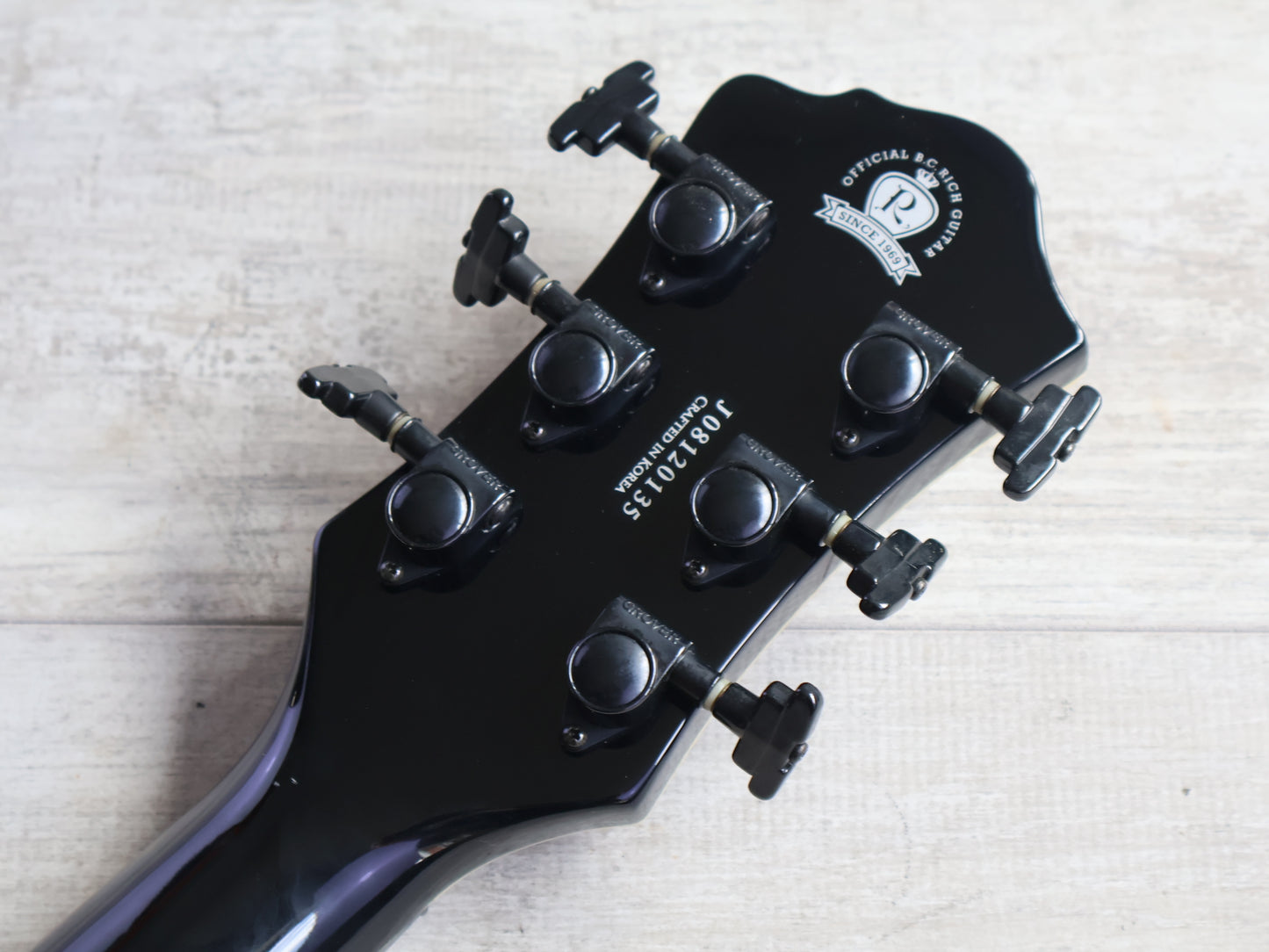 2008 BC Rich Jake Pitts Pro X Signature Model Mockingbird (Cracked Mirror)