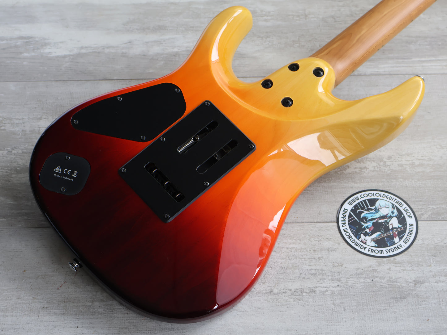 Ibanez AZ242F Premium Series Superstrat (Tequila Sunrise Gradation)