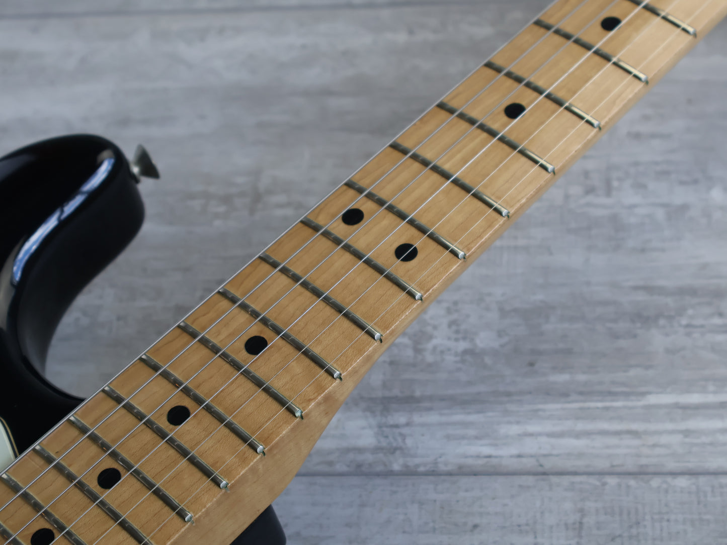 1979 Fernandes Japan FST-50 Vintage Stratocaster (Black)