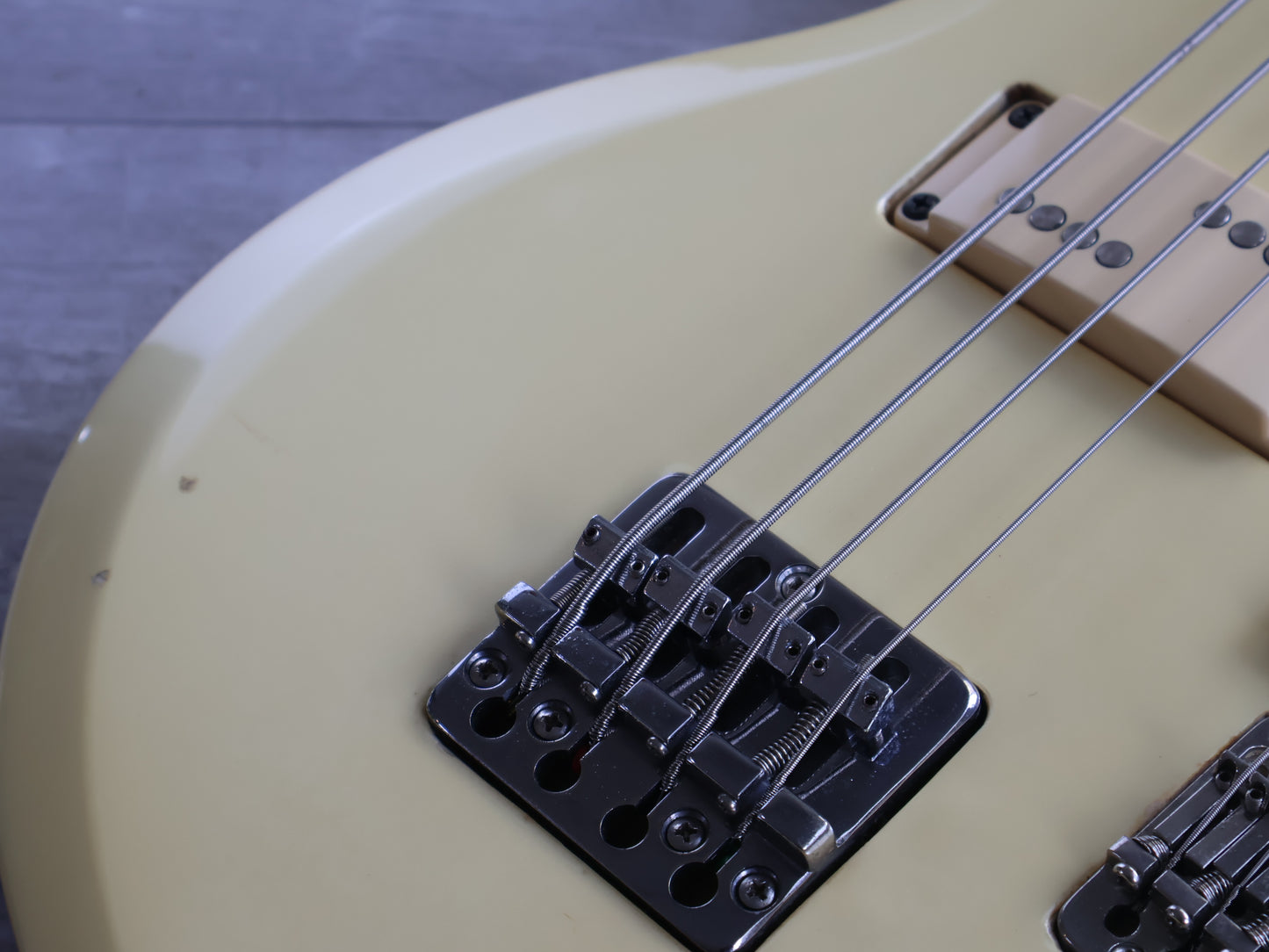 1982 Aria Pro II Japan Cardinal Guitar/Bass Doubleneck Custom Order (Pearl White)