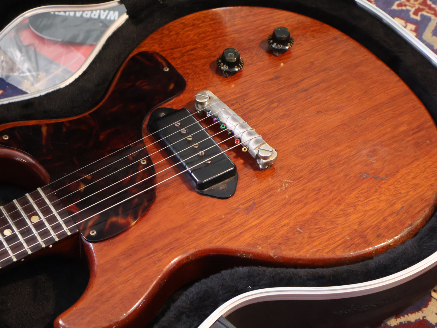 1959 Gibson USA Les Paul Junior Double Cutaway (Faded Cherry Red)