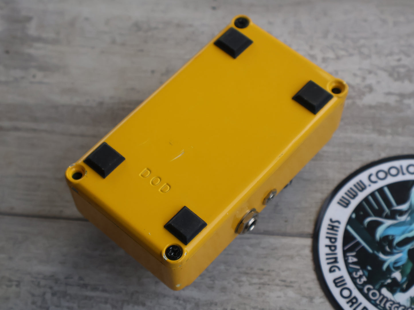 1990's DOD Overdrive/Preamp 250 Reissue (Yellow)