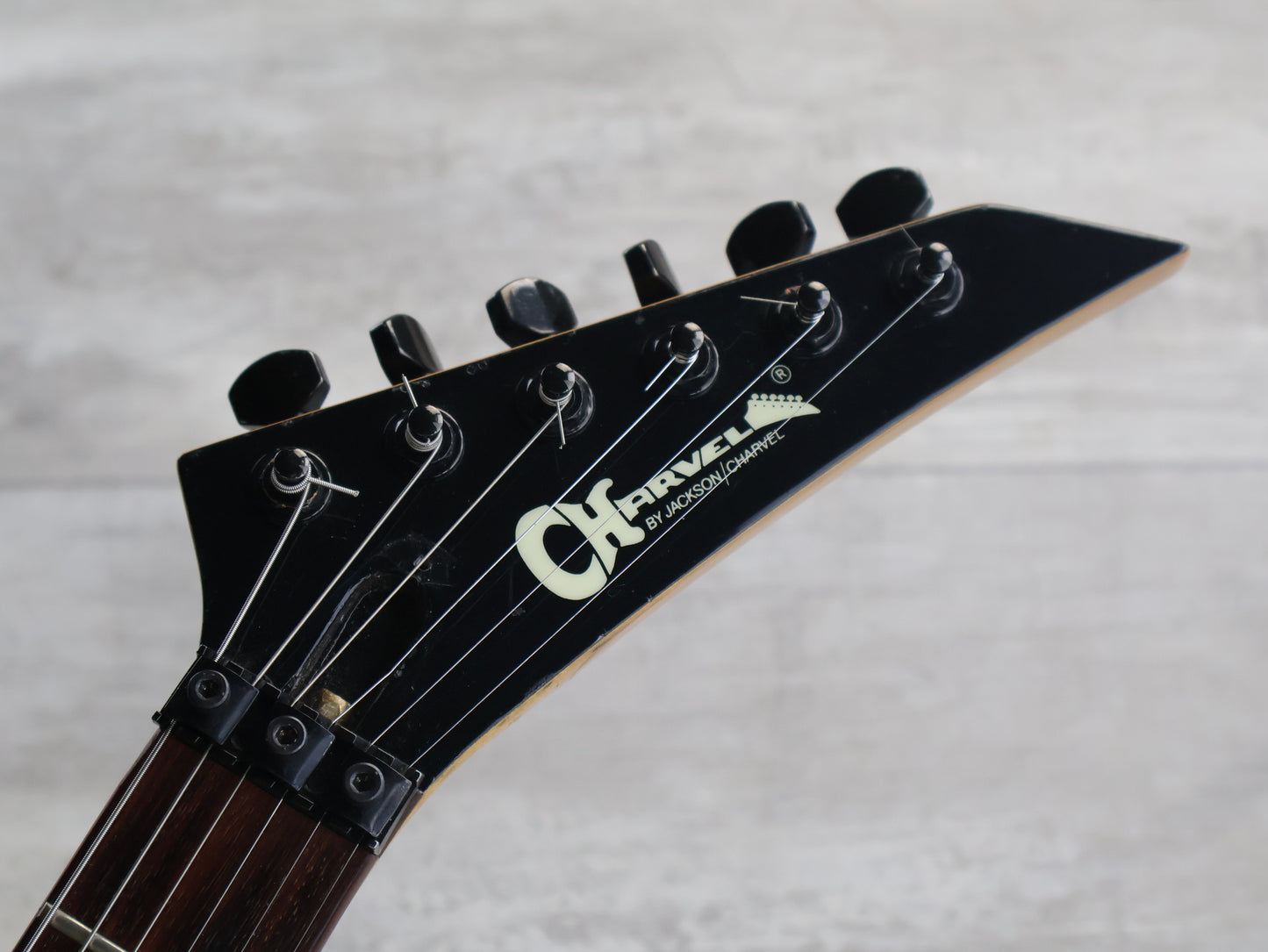 1988 Charvel Japan Model 2 Superstrat w/Floyd Rose (Black)