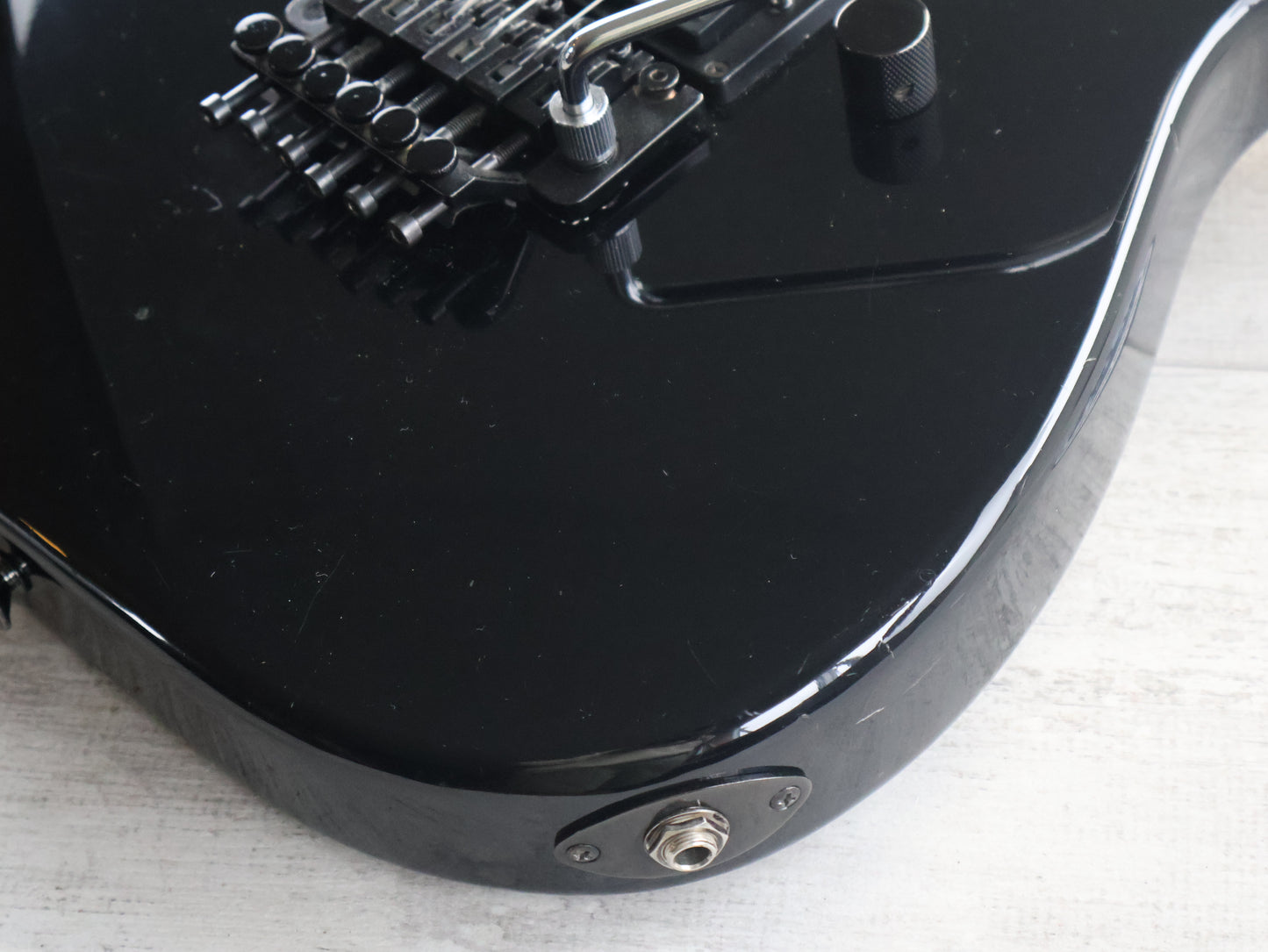 1988 Charvel Japan Model 2 Superstrat w/Floyd Rose (Black)