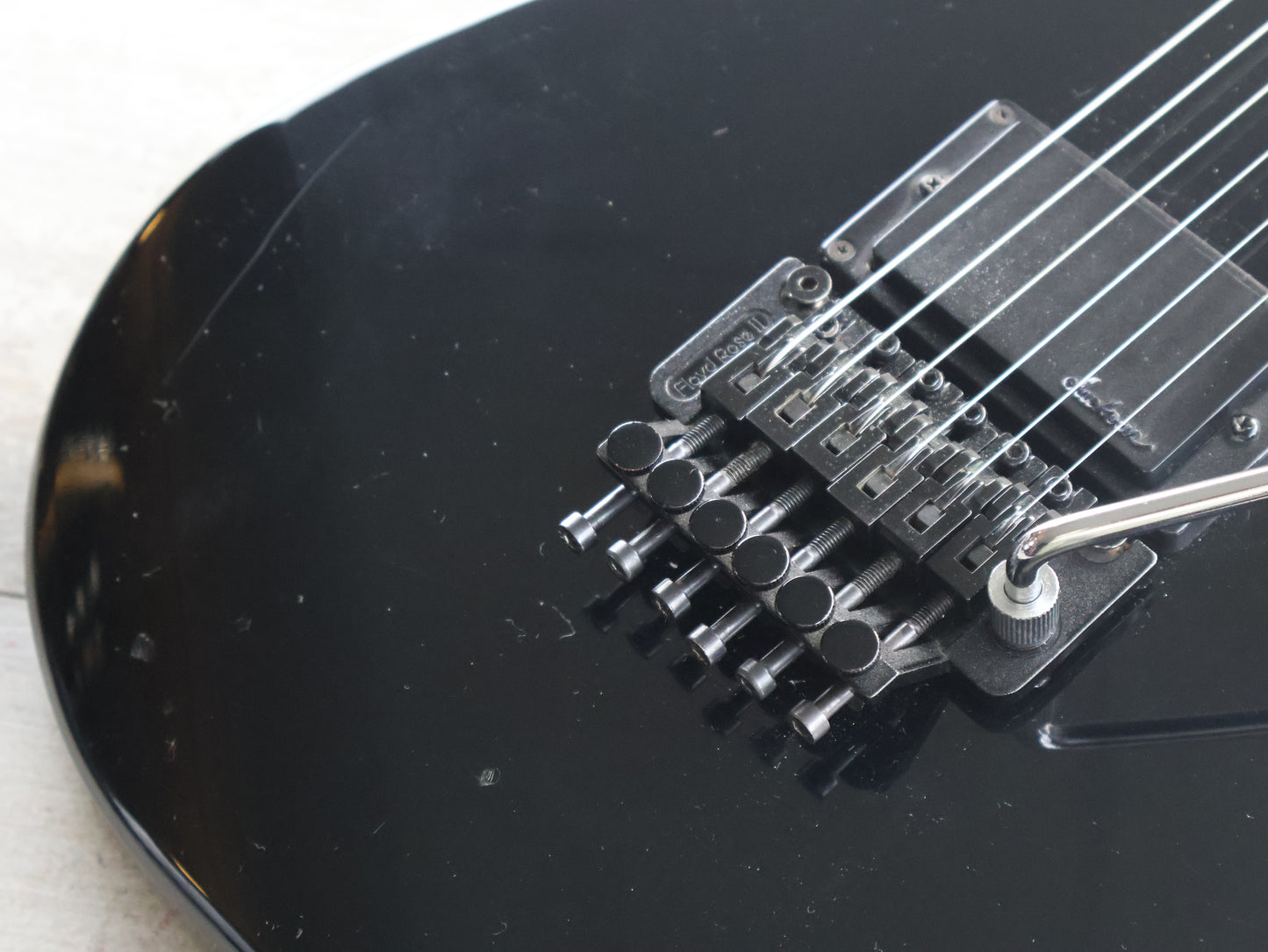 1988 Charvel Japan Model 2 Superstrat w/Floyd Rose (Black)