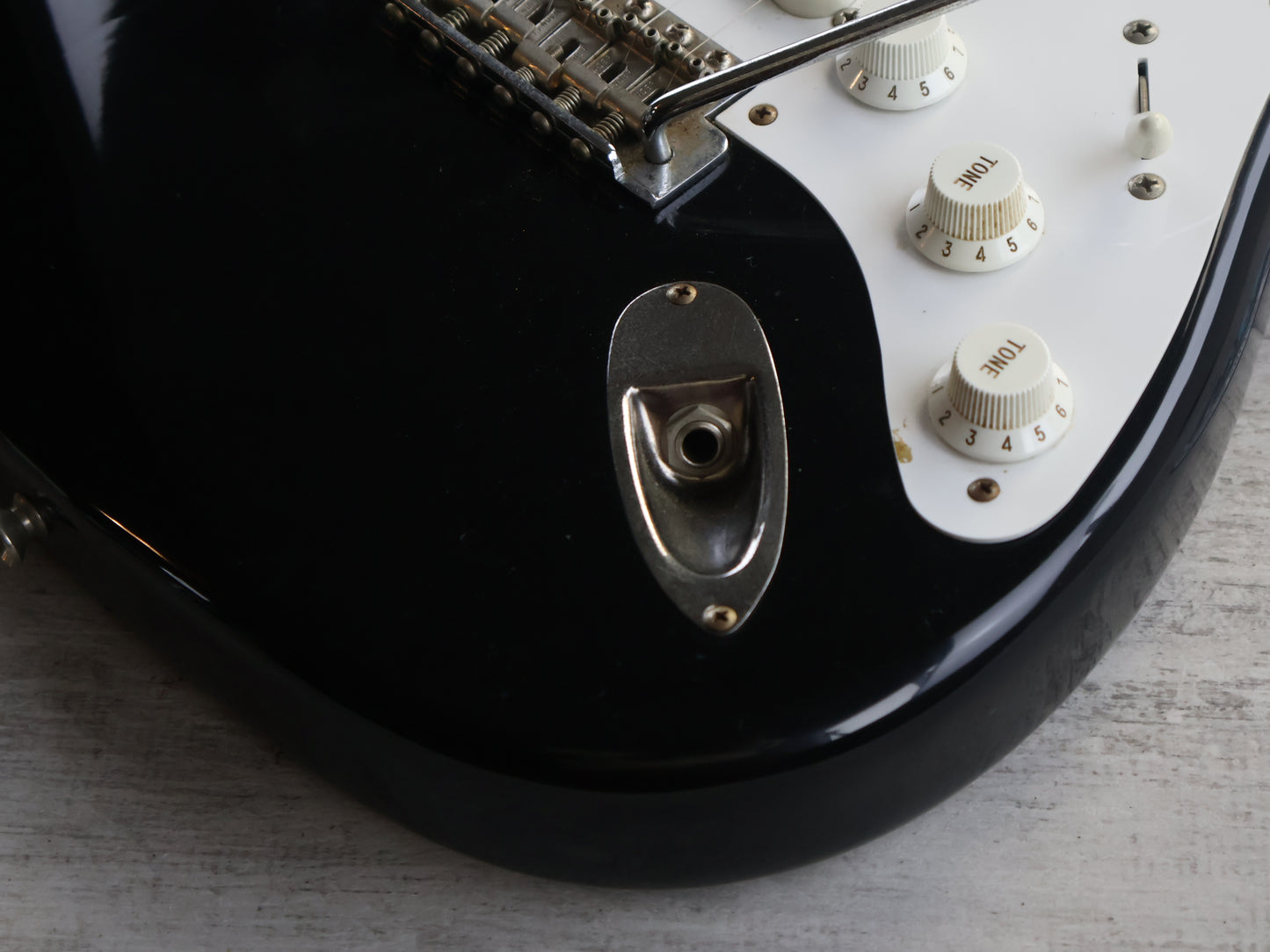 1994 Fender Japan ST54 '54 Reissue Stratocaster (Black)