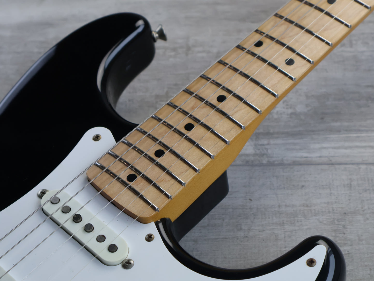1994 Fender Japan ST54 '54 Reissue Stratocaster (Black)