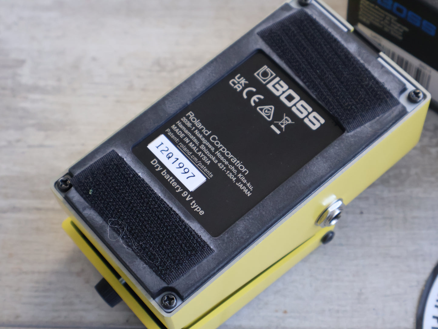 Boss SD-1 Overdrive Effects Pedal