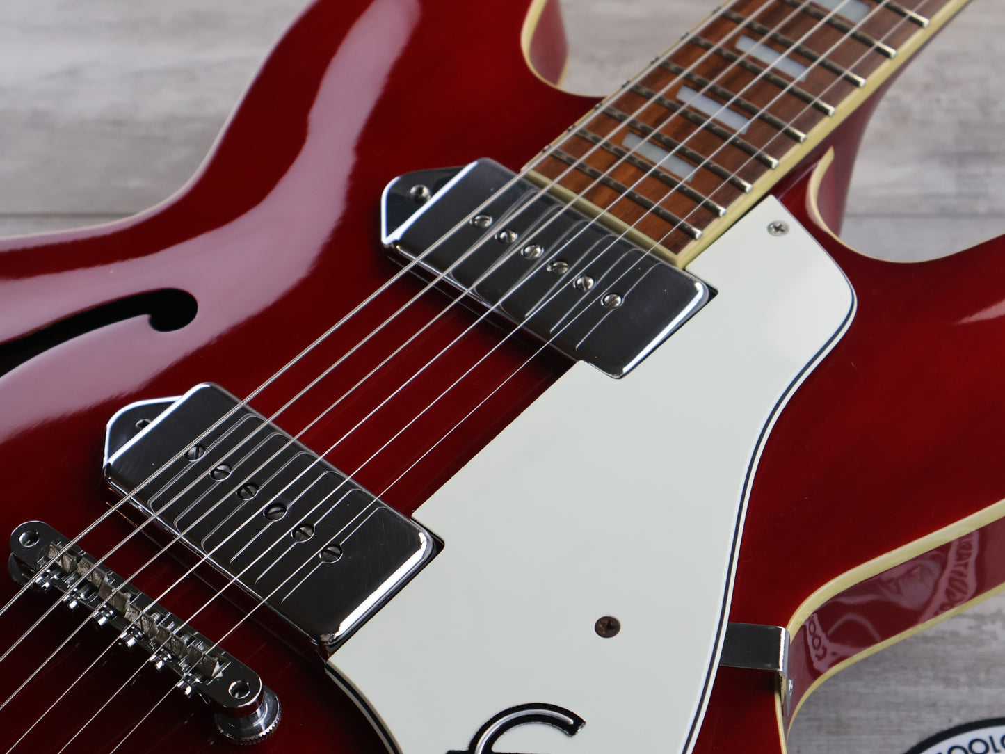 2001 Epiphone Casino Hollowbody Reissue - Paul McCartney (Cherry Red)