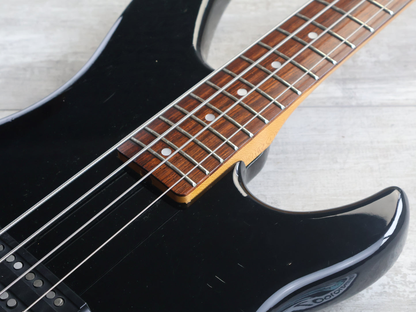 1983 Tokai Japan MBX-55 "Original Series" Medium Scale Bass (Black)