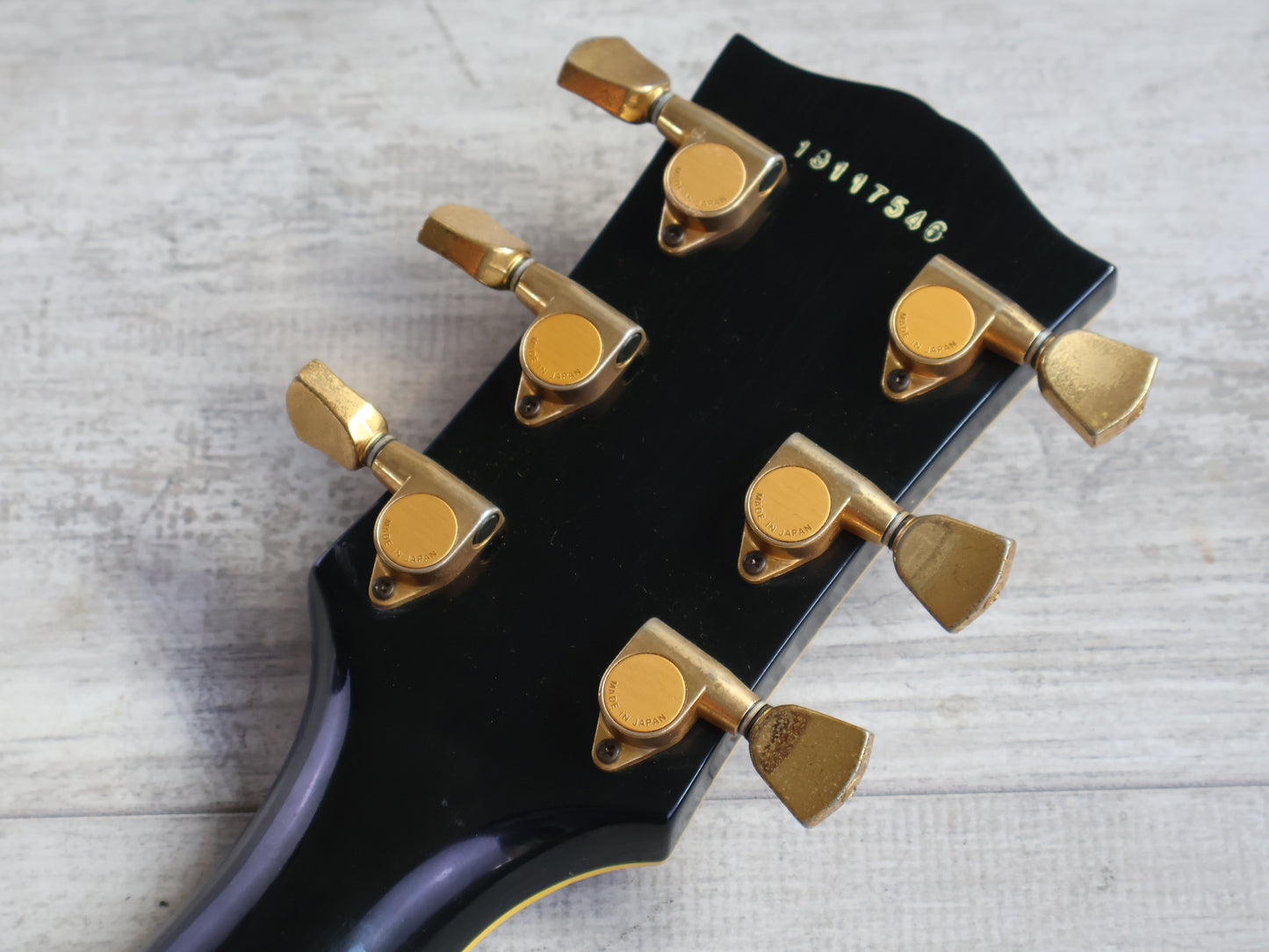 2019 Navigator (by ESP Japan) N-LP-CTM Les Paul Custom (Ebony)