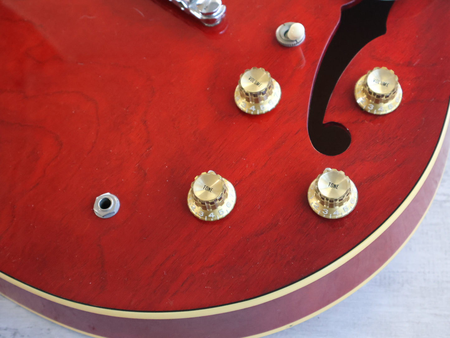 1980 Yamaha Japan SA-700 "Super Axe" ES-335 Semi Hollowbody (Persimmon Red)
