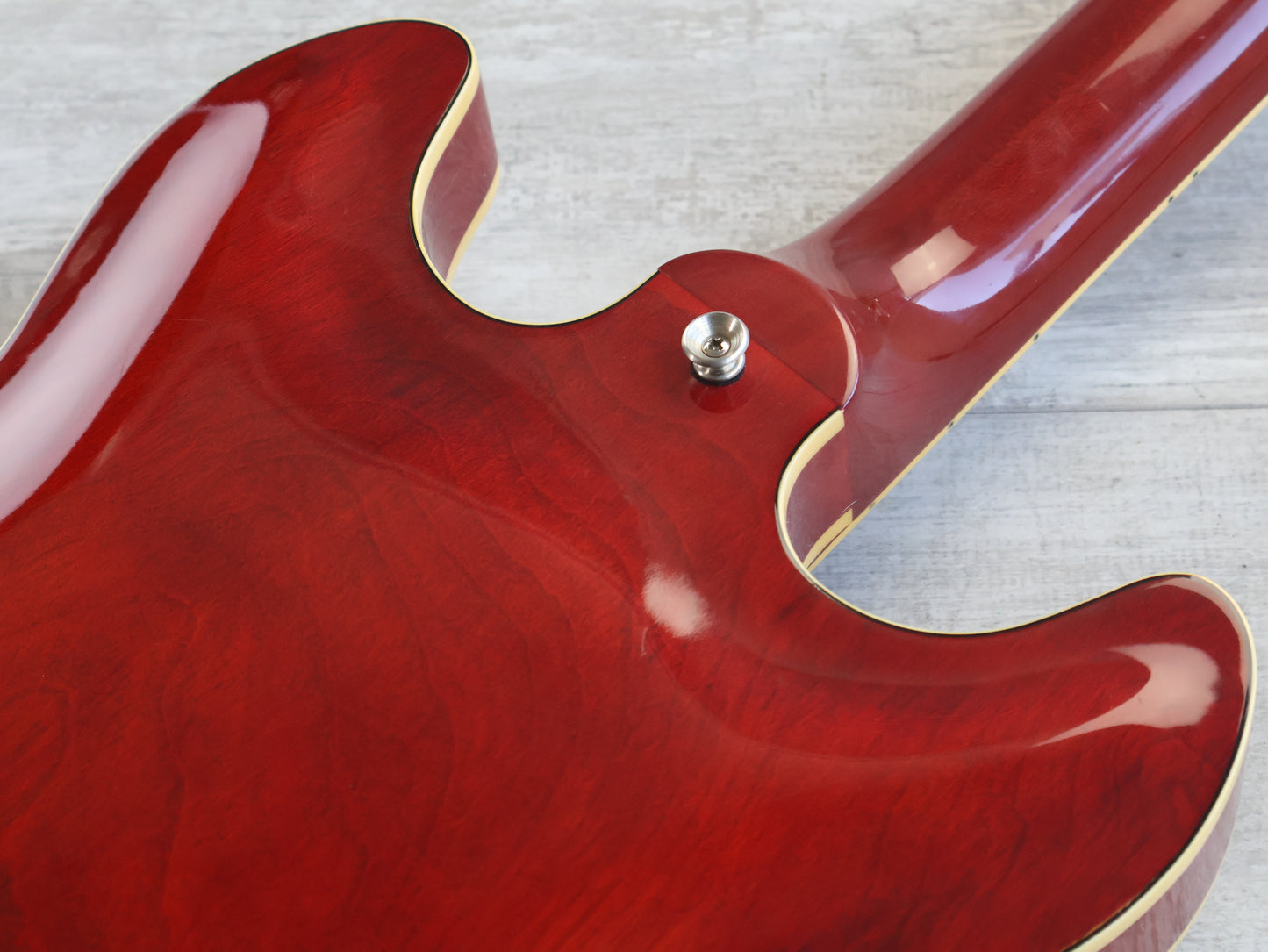 1980 Yamaha Japan SA-700 "Super Axe" ES-335 Semi Hollowbody (Persimmon Red)