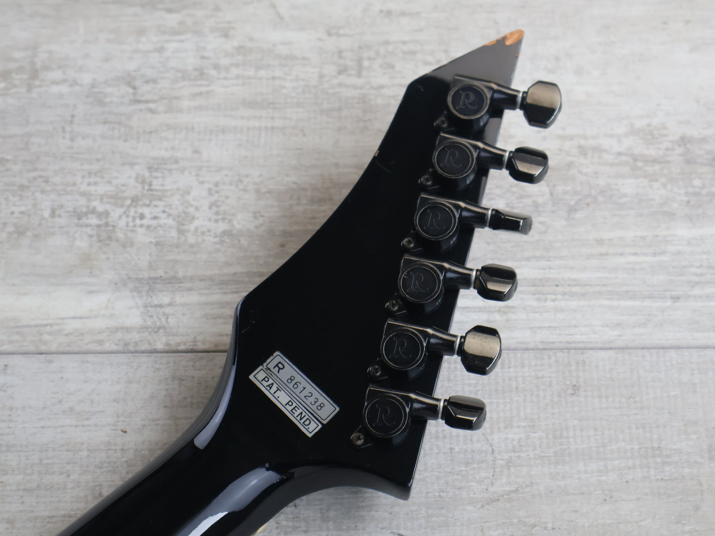 1986 BC Rich Japan WG-13BK Warlock (Black)