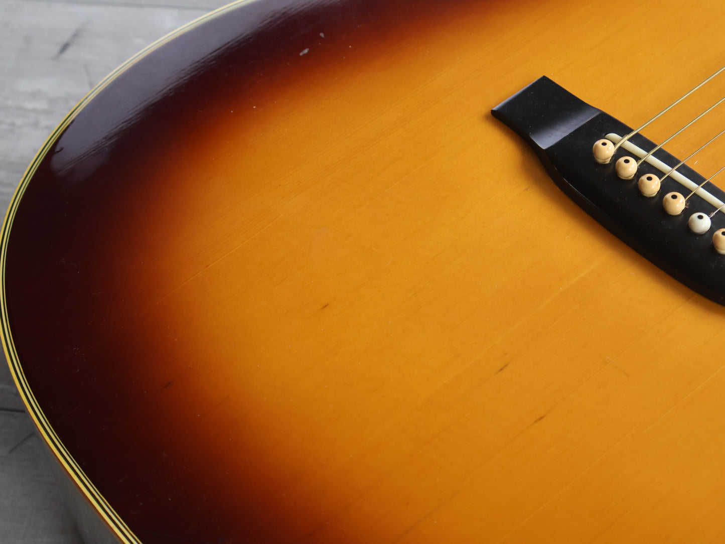 1980's Tokai Cat's Eyes CE-350ST Japanese Acoustic Guitar (Sunburst)