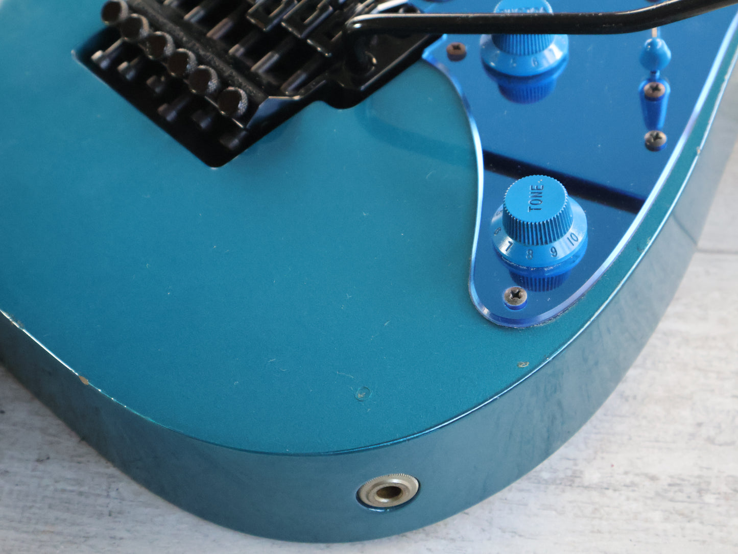 1991 Ibanez Japan RG-5000 Limited Edition Superstrat (Laser Blue)