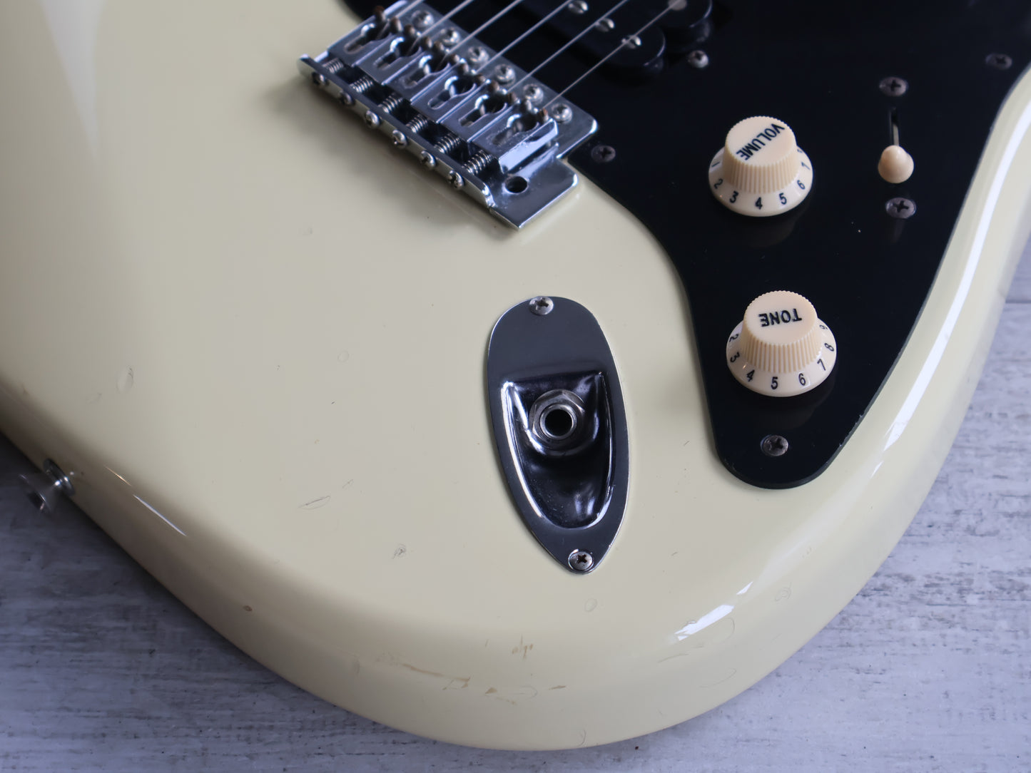 1986 Fender Japan ST-456 "E Series" Stratocaster (Vintage White)