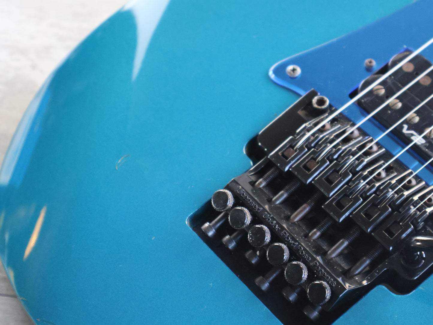 1991 Ibanez Japan RG-5000 Limited Edition Superstrat (Laser Blue)