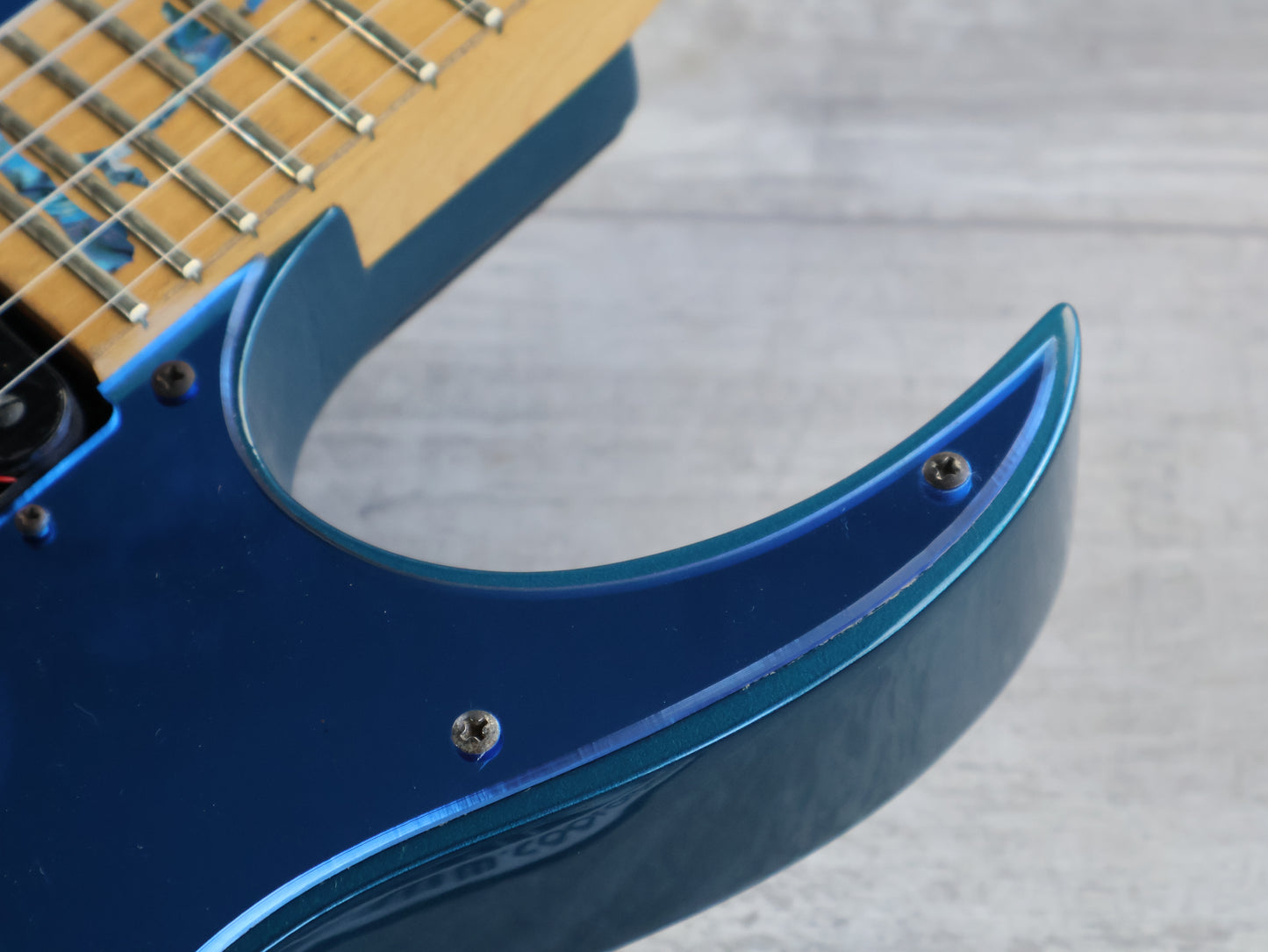 1991 Ibanez Japan RG-5000 Limited Edition Superstrat (Laser Blue)