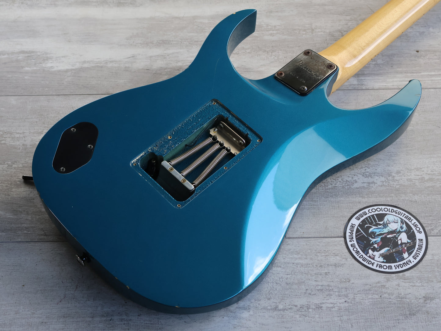 1991 Ibanez Japan RG-5000 Limited Edition Superstrat (Laser Blue)