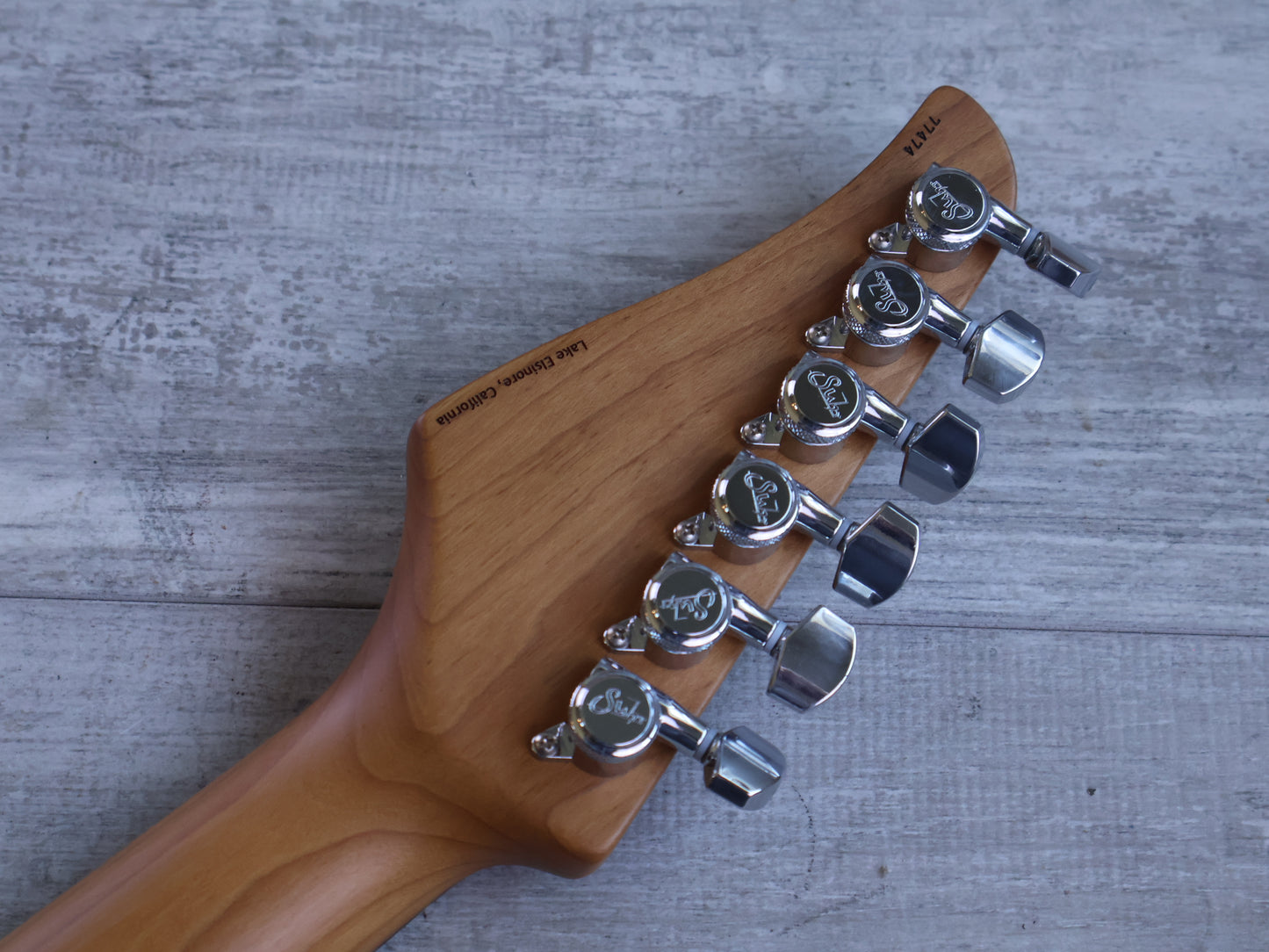 Suhr Modern Plus HSH Superstrat (Trans Charcoal Burst)