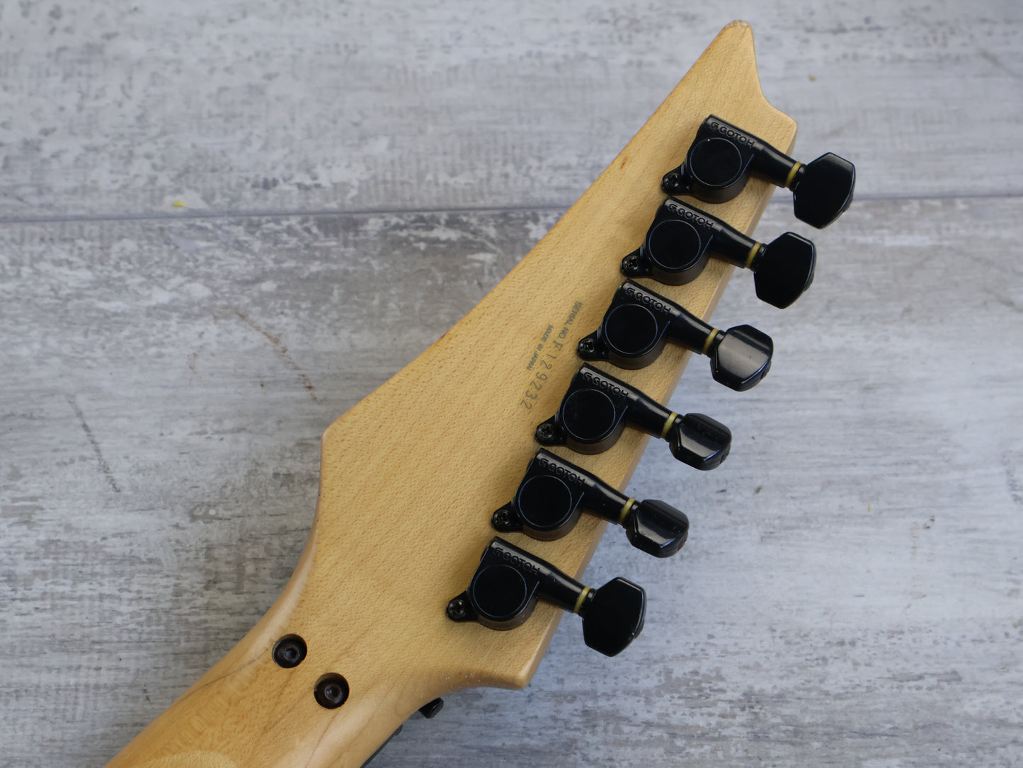 1991 Ibanez Japan RG-5000 Limited Edition Superstrat (Laser Blue)